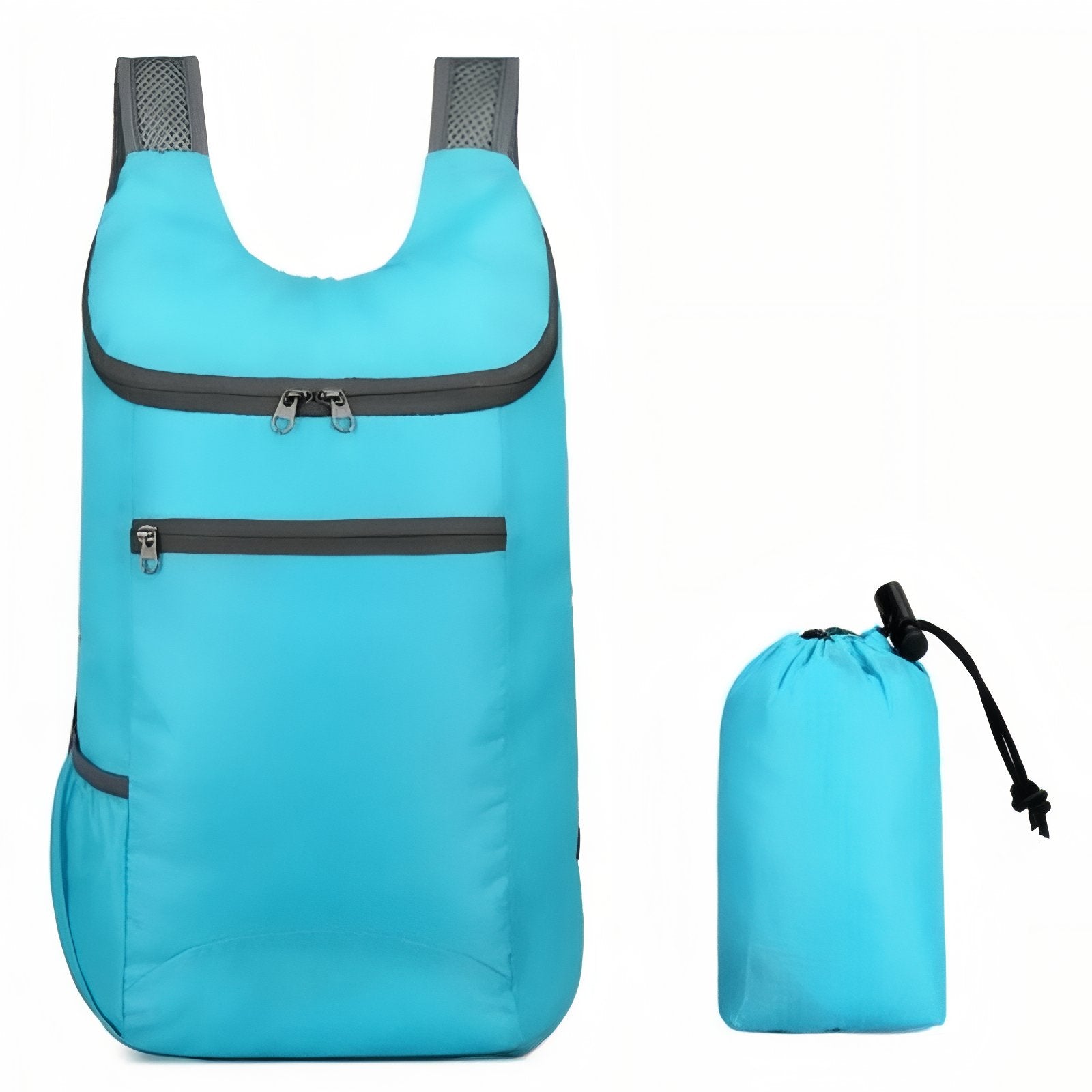 Sac à Dos Pliable Waterproof - Bleu ciel