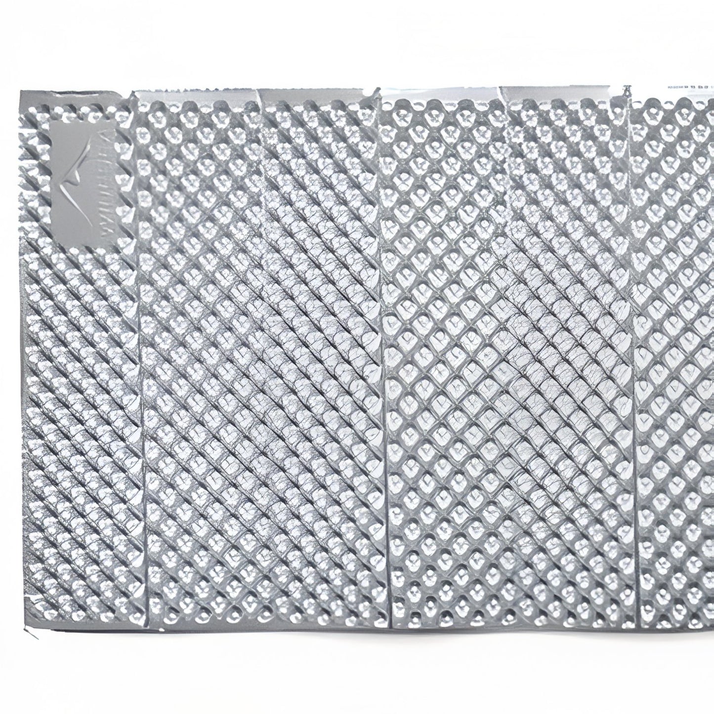 Matelas Pliable Randonnée gros plan texture - Jaune - Marron Foncé