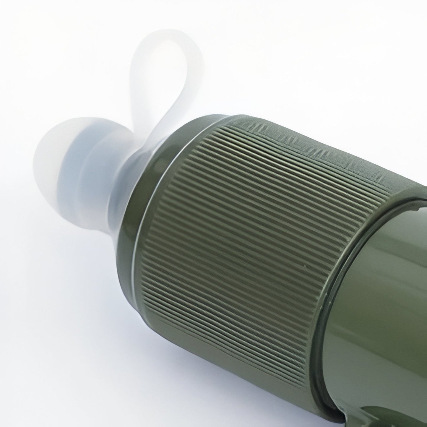 Filtre À Eau Portable gros plan partie supérieure - Vert Olive