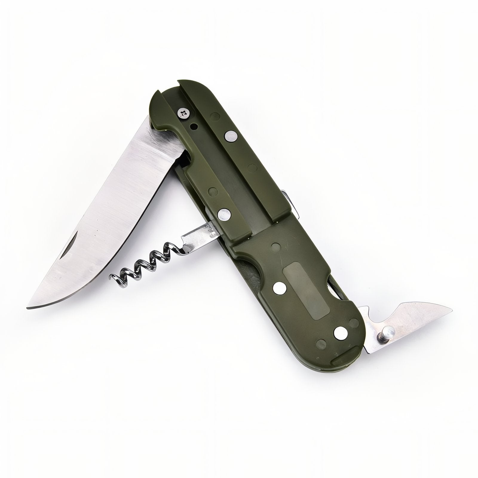 Couvert Pour Randonnée gros plan outil multifonction - Vert Olive