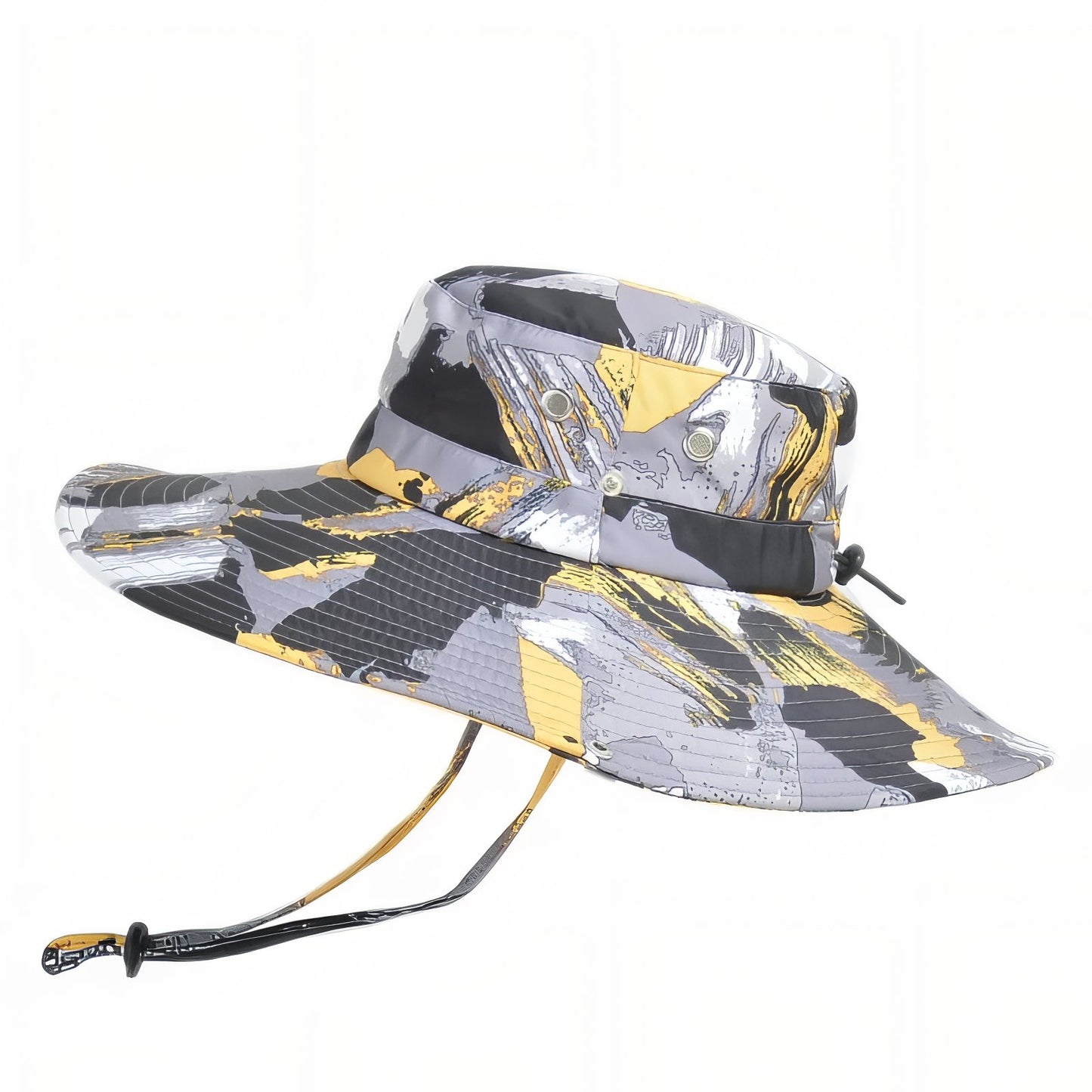Chapeau Randonnée Camouflage - Jaune - 57-59cm