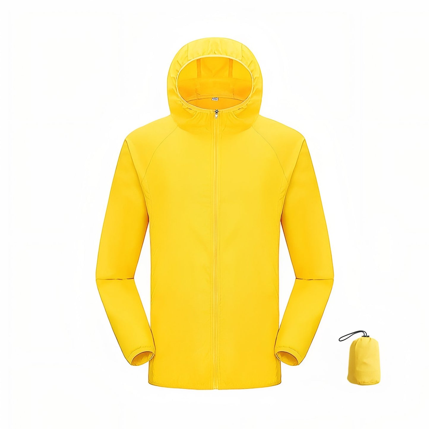 Veste Imperméable Ultra Légère - Jaune