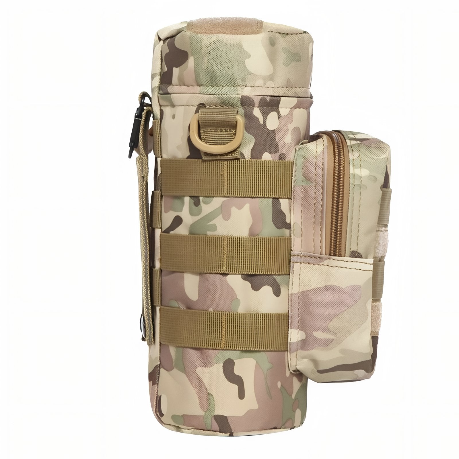 Porte Gourde Militaire - Beige Camouflage
