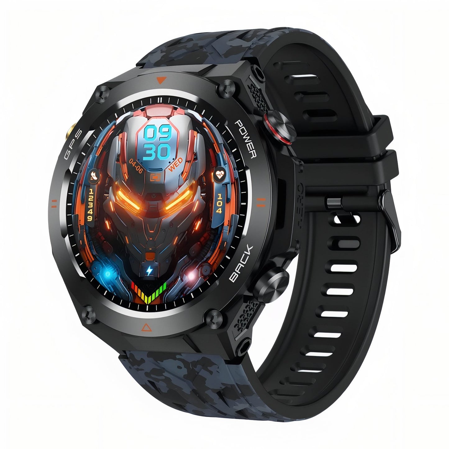 Montre GPS Pour Randonnée Pédestre - Camouflage