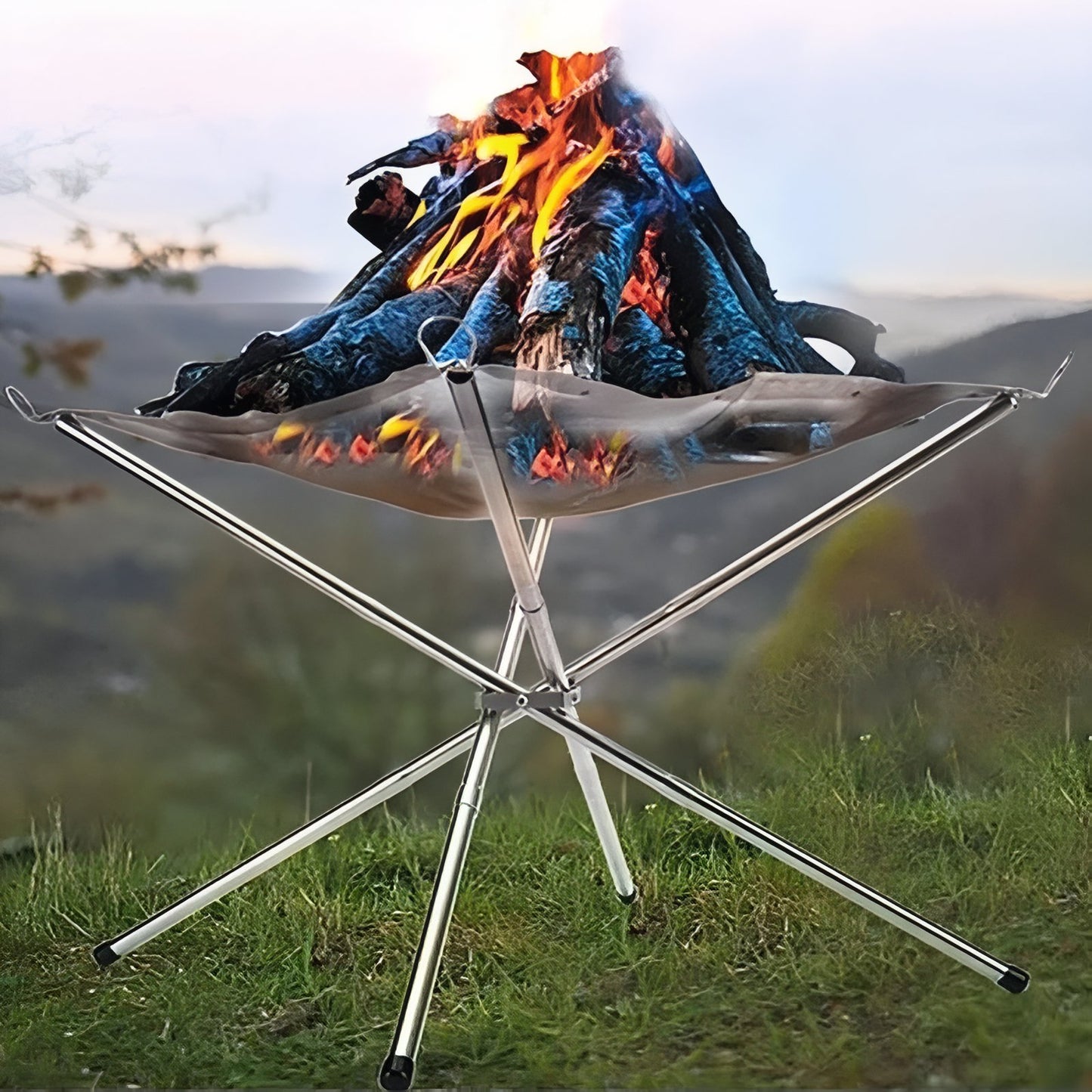 Support Feu De Camp mise en situation extérieure - M - L
