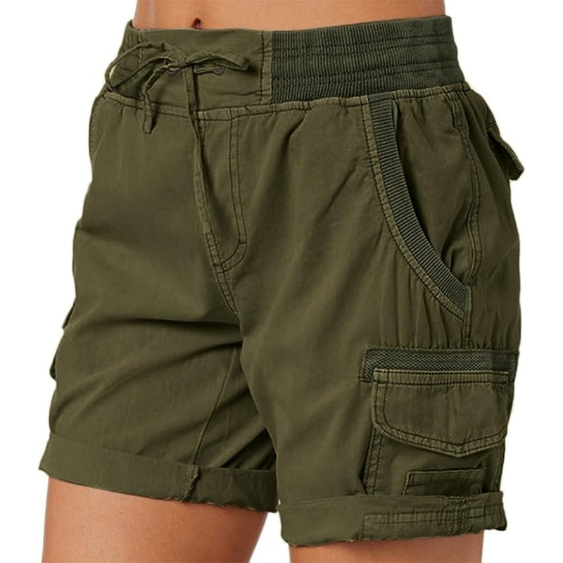 Bermuda Femme Randonnée Queen - Vert Armée