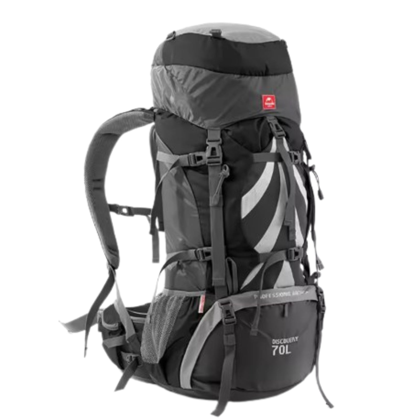Sac à Dos Randonnée Pro Homme 75L - Noir