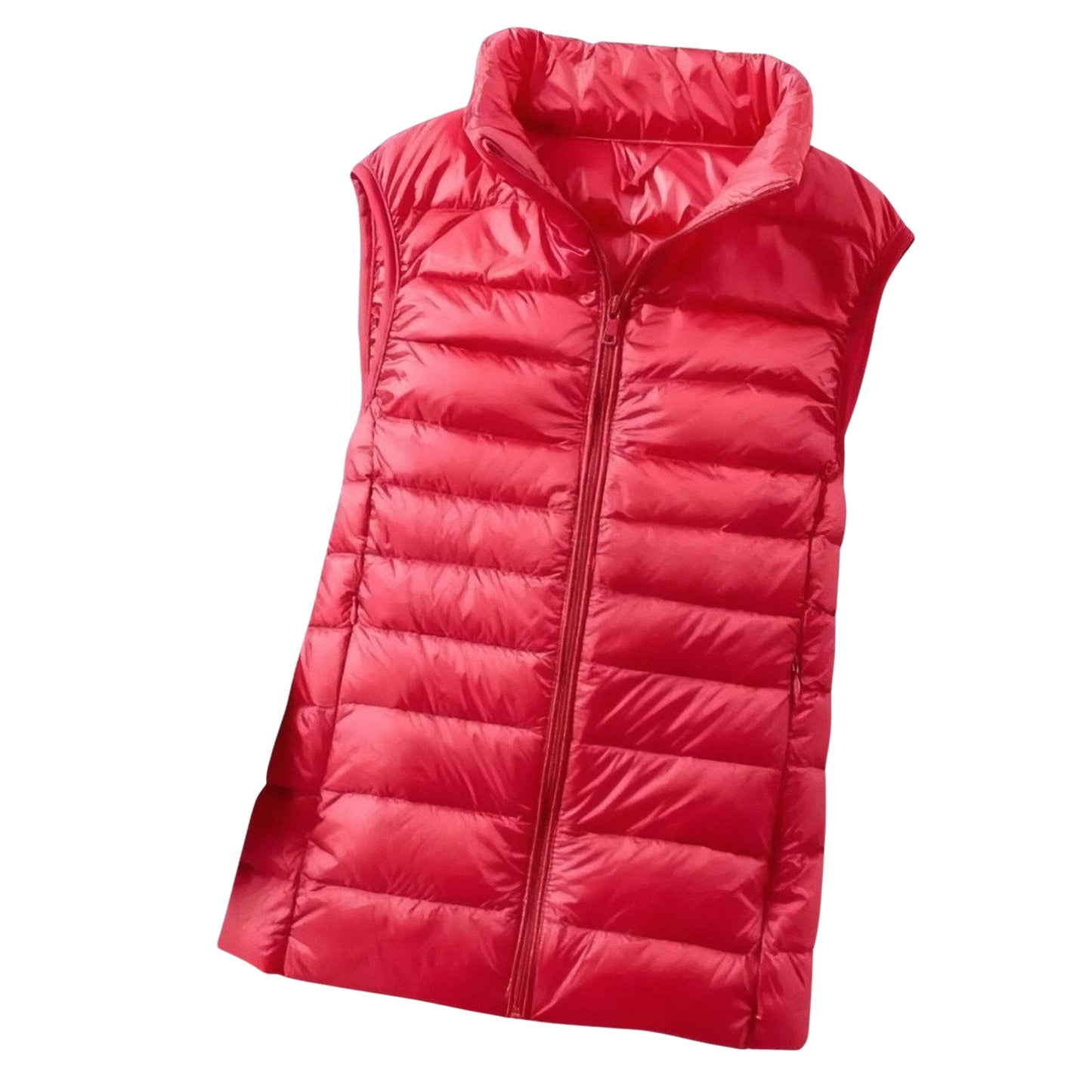 Doudoune Sans Manche Randonnée Femme - Rouge