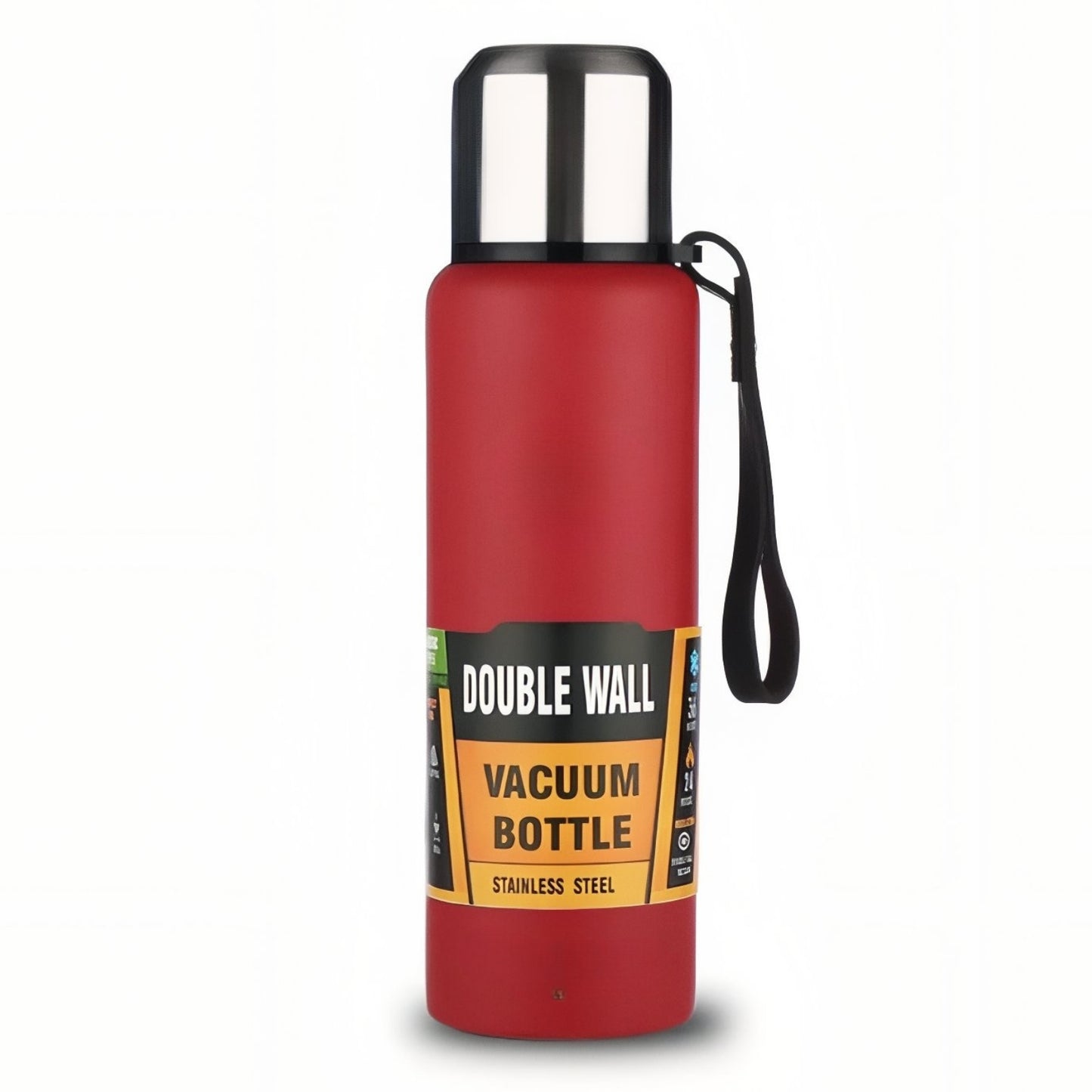 Gourde Isotherme Grande Contenance - Rouge