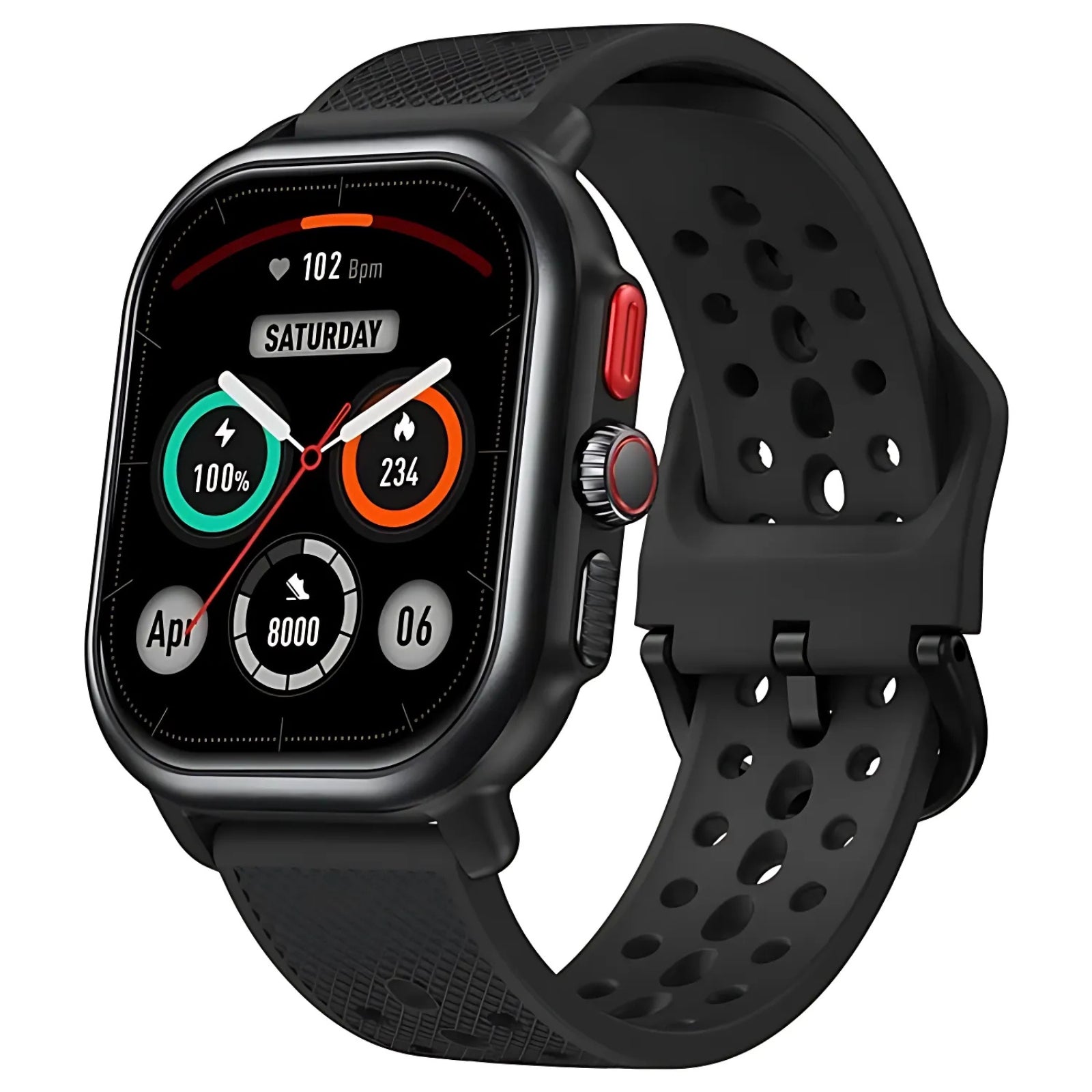 Montre GPS Randonnée Avec Cartographie - Noir