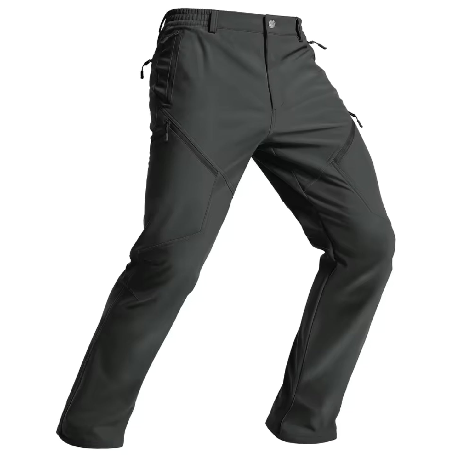 Pantalon Randonnée Chaud Homme - Gris Foncé