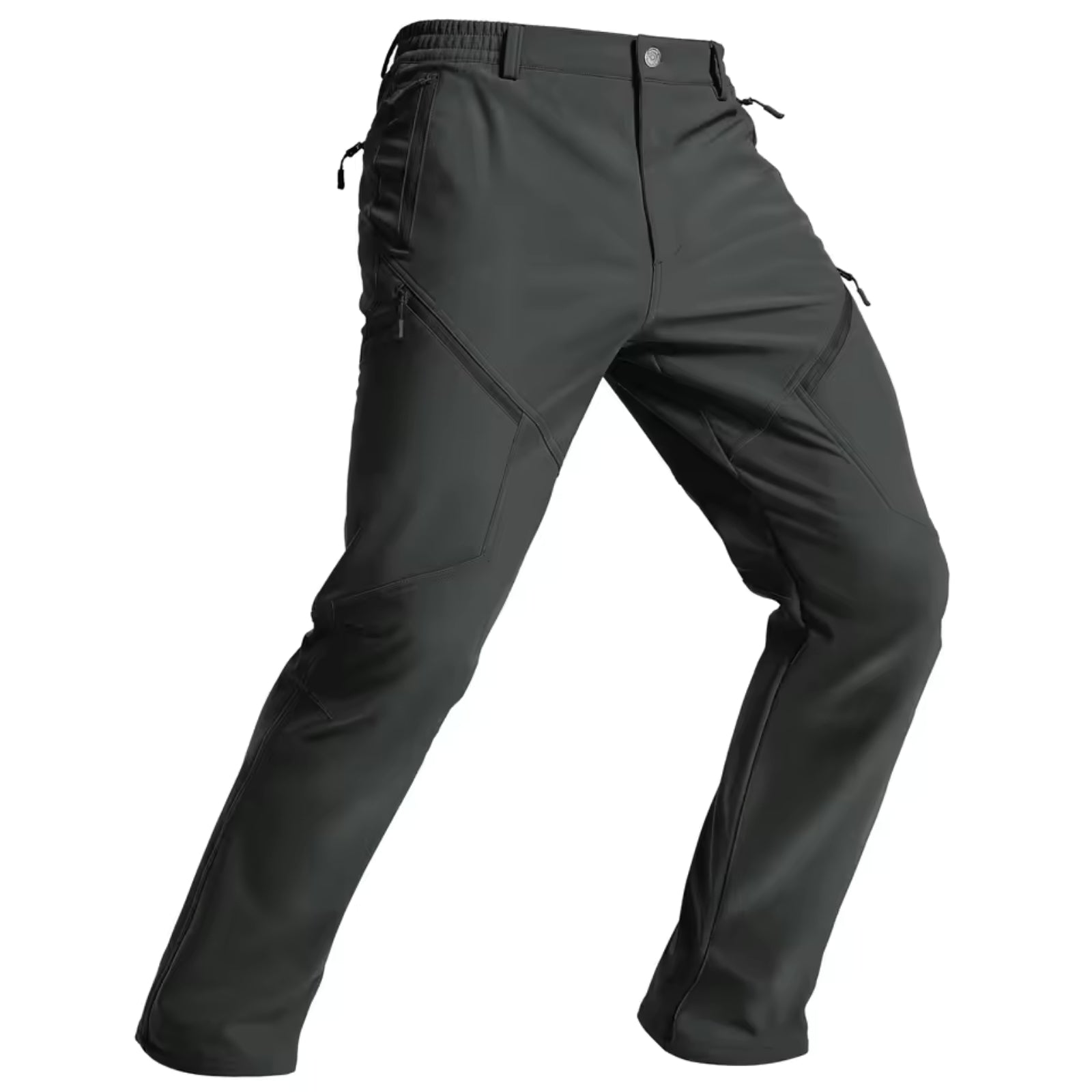 Pantalon Randonnée Chaud Homme - Gris Foncé