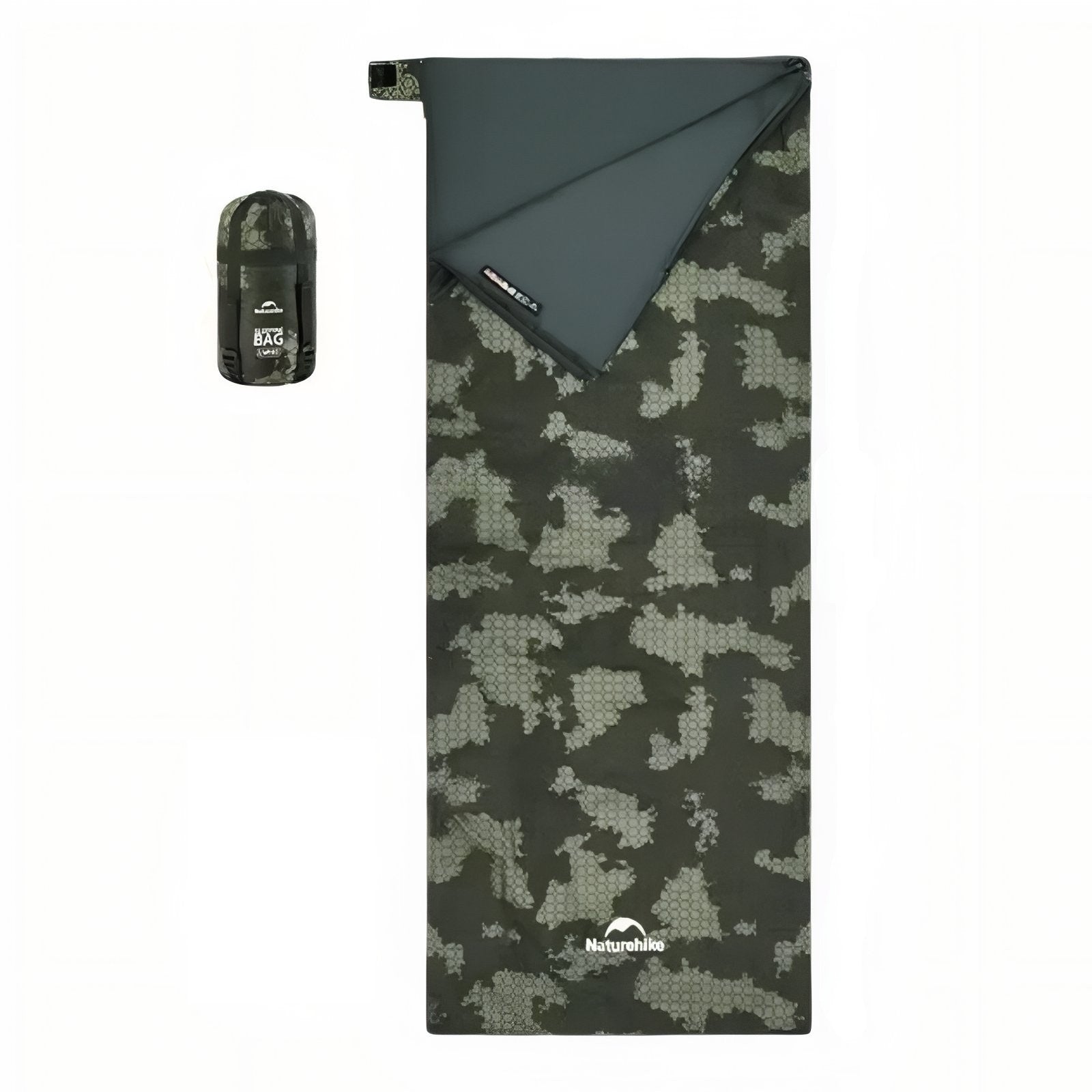 Sac De Couchage Été Ultra Léger - Vert Camouflage