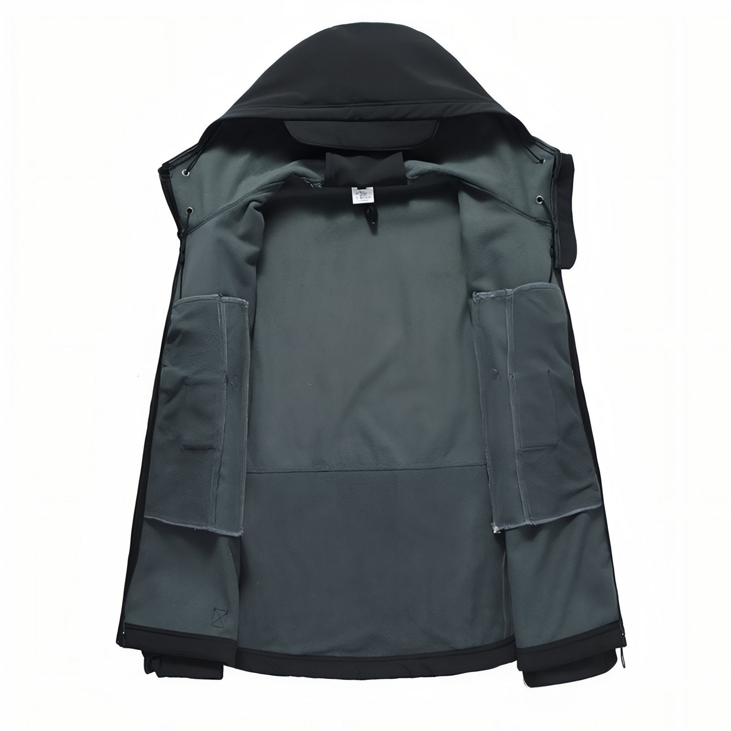 Veste Imperméable Homme Randonnée intérieur de la veste - Vert Olive - Gris Foncé - Noir - Beige Sable