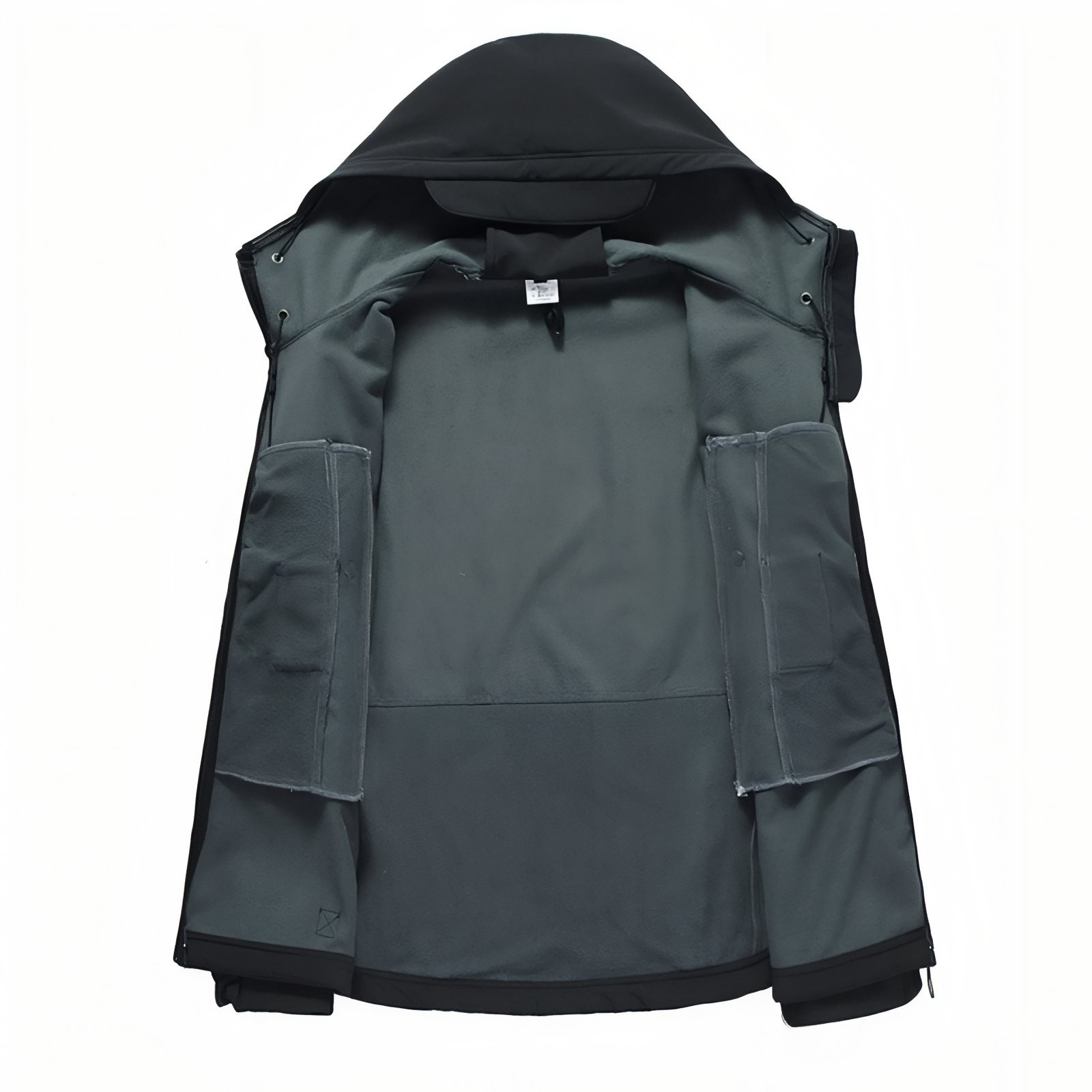 Veste Imperméable Homme Randonnée intérieur de la veste - Vert Olive - Gris Foncé - Noir - Beige Sable