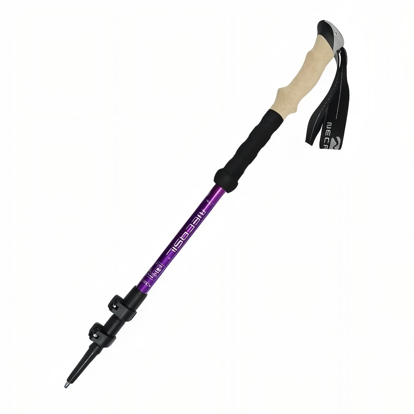 Bâton de Randonnée Ultra Léger 135CM - Violet - 1 Bâton