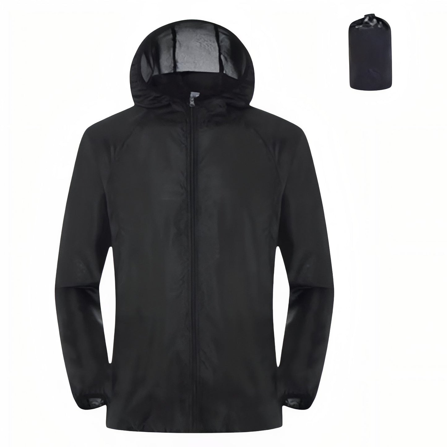Veste Imperméable Légère - Noir