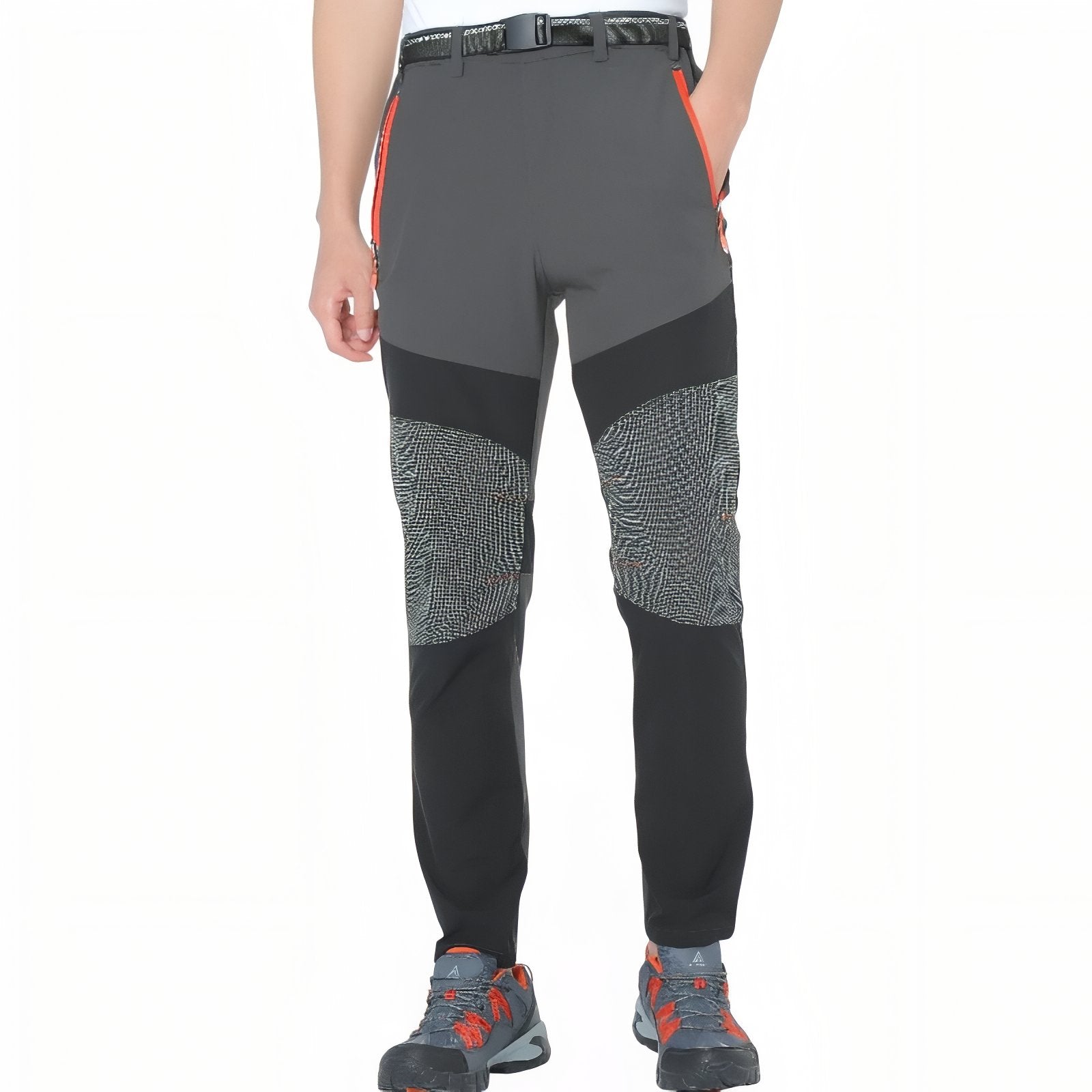 Pantalon Randonnée Stretch Homme - Gris Anthracite