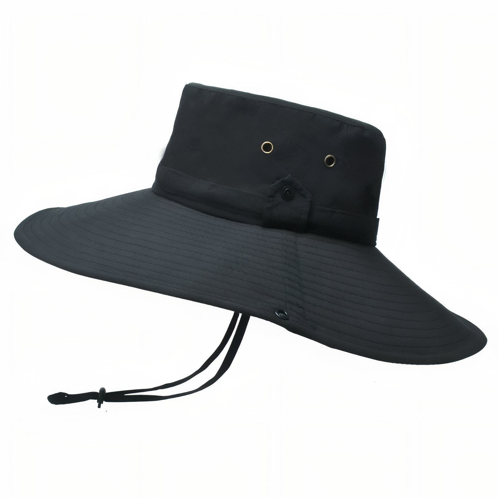 Chapeau de Randonnée Homme Imperméable - Noir - 56-60CM