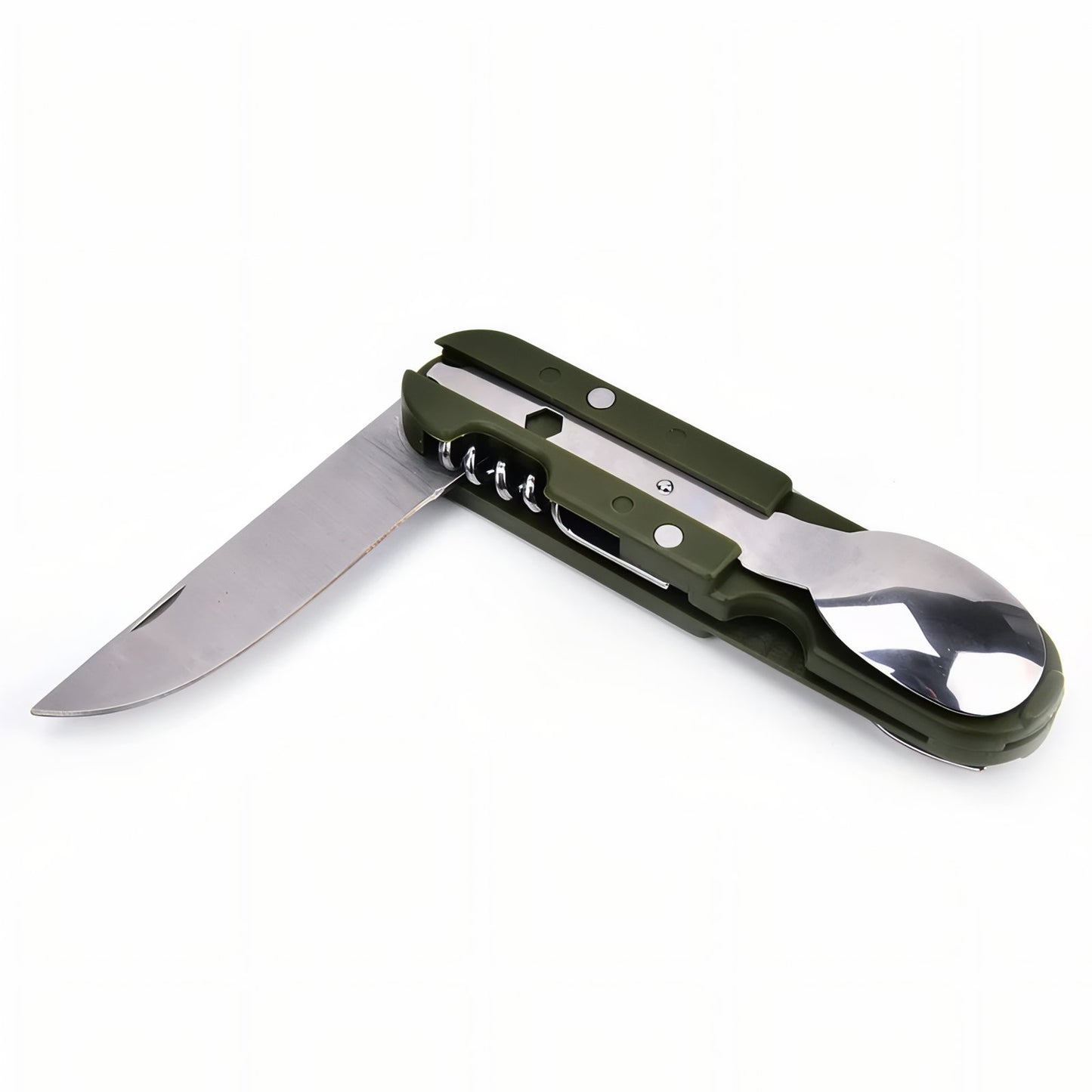 Couvert Pour Randonnée gros plan outil multifonction - Vert Olive