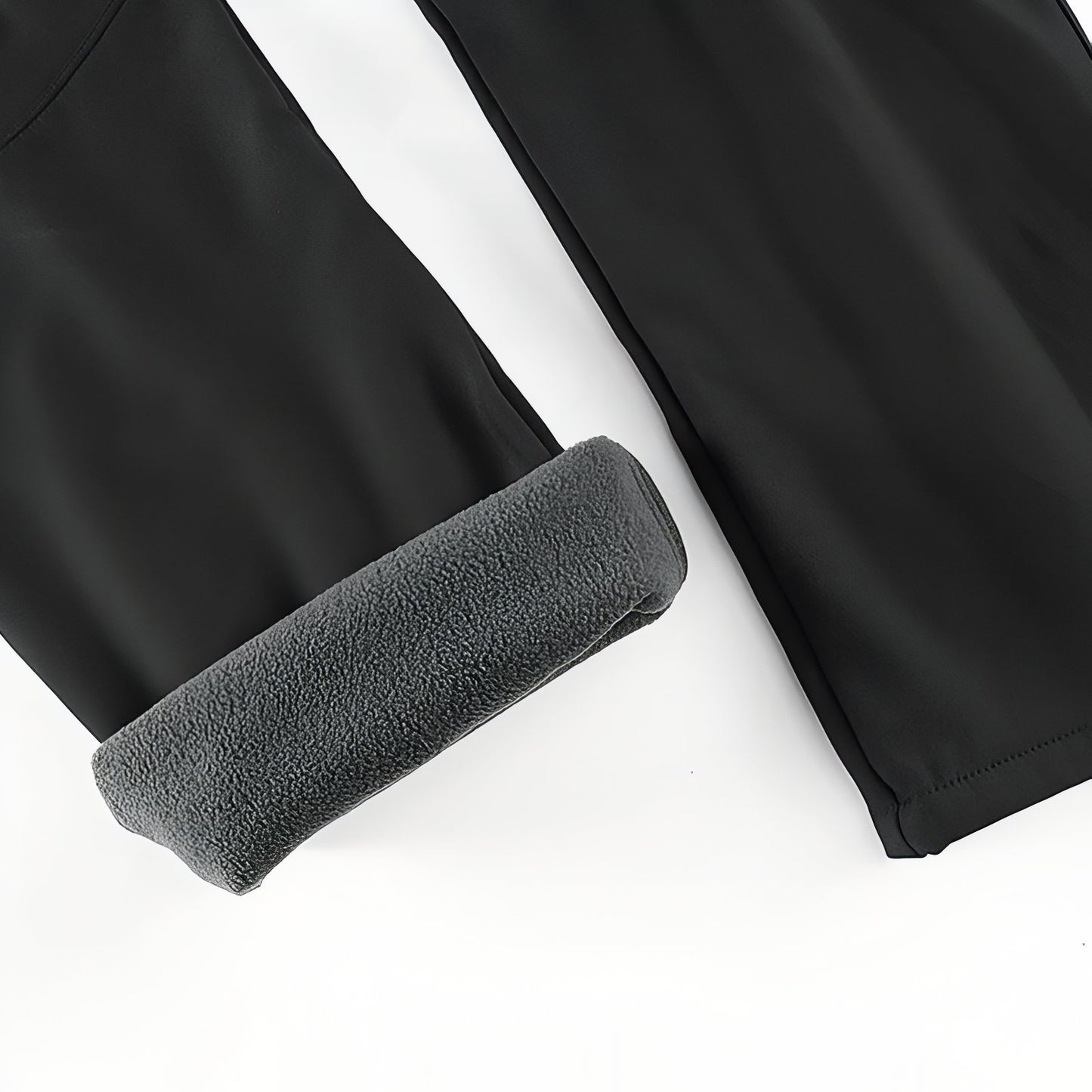 Pantalon Randonnée Grand Froid Femme détail de la doublure - Noir - Violet - Vert Foncé - Indigo - Bleu Marine