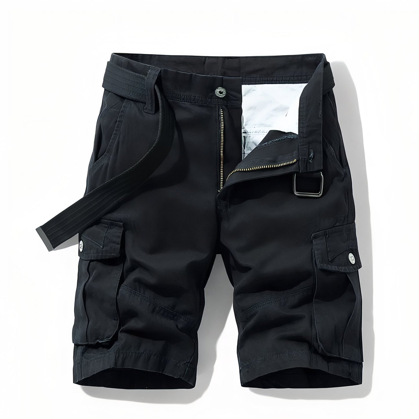 Bermuda Homme Randonnée - Noir
