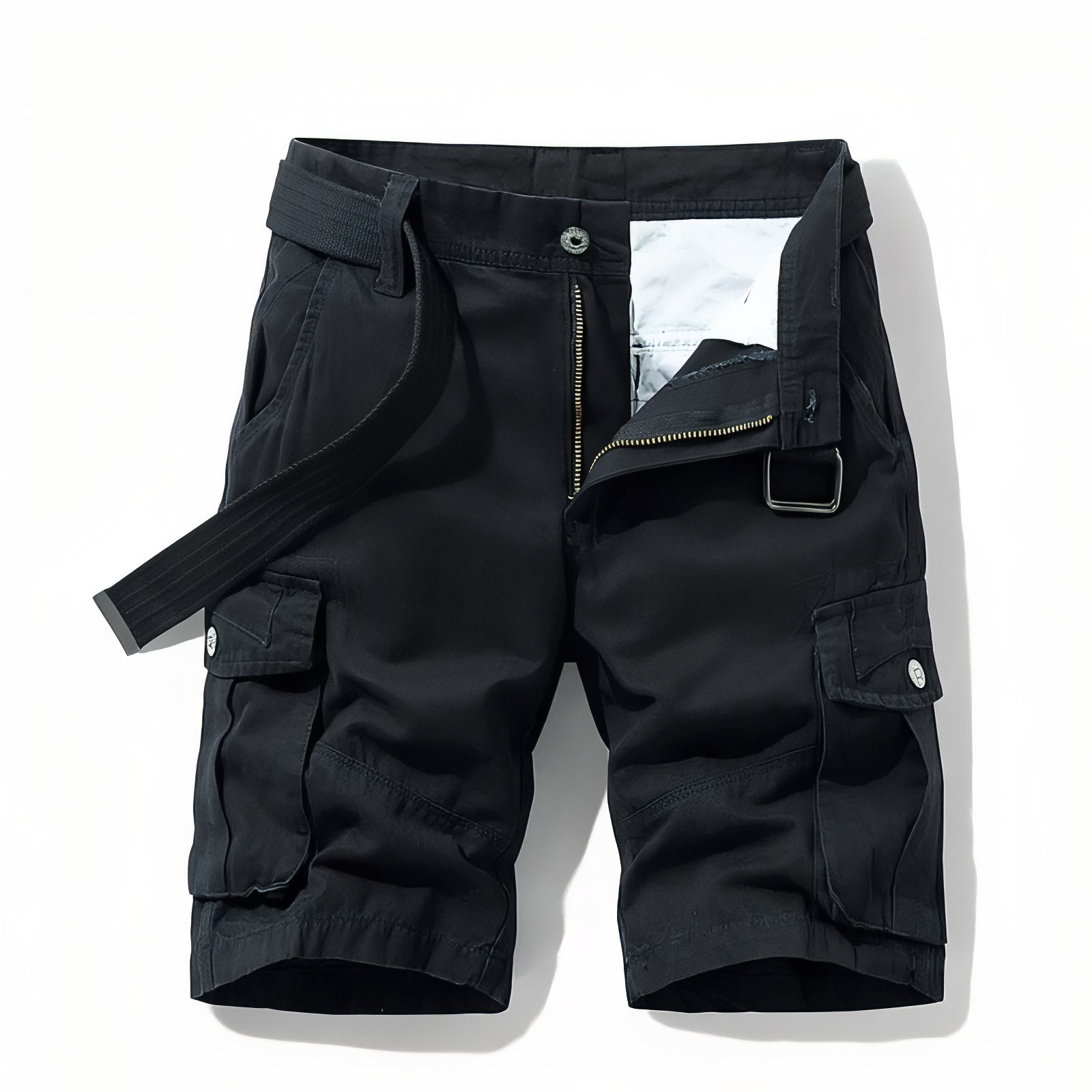 Bermuda Homme Randonnée - Noir