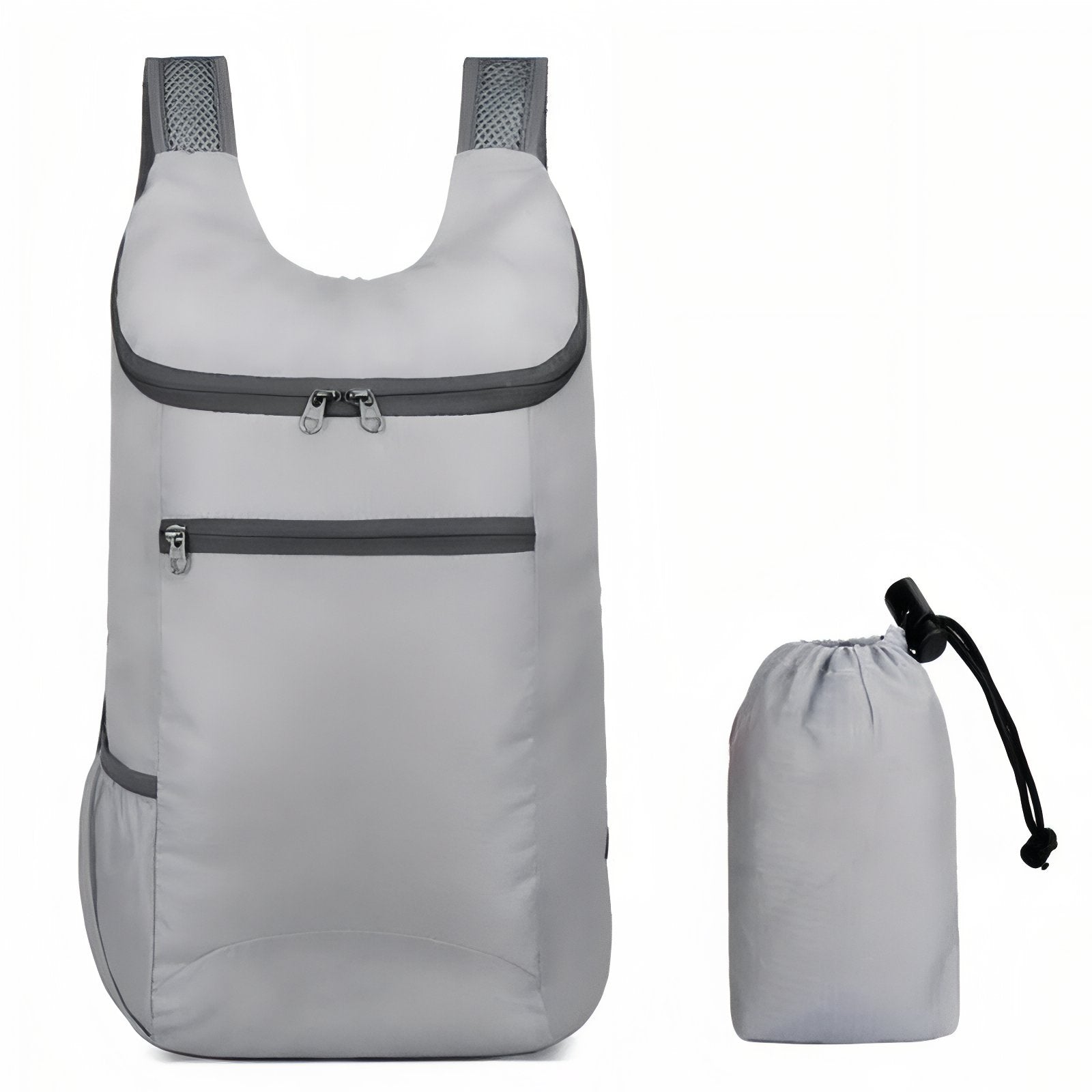 Sac à Dos Pliable Waterproof - Gris