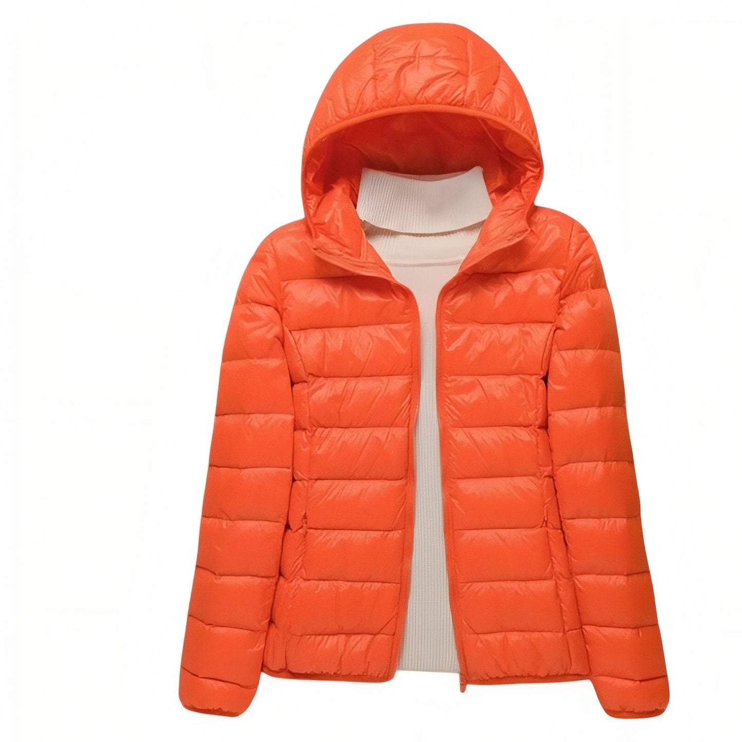 Doudoune Randonnée Compressible Femme - Orange