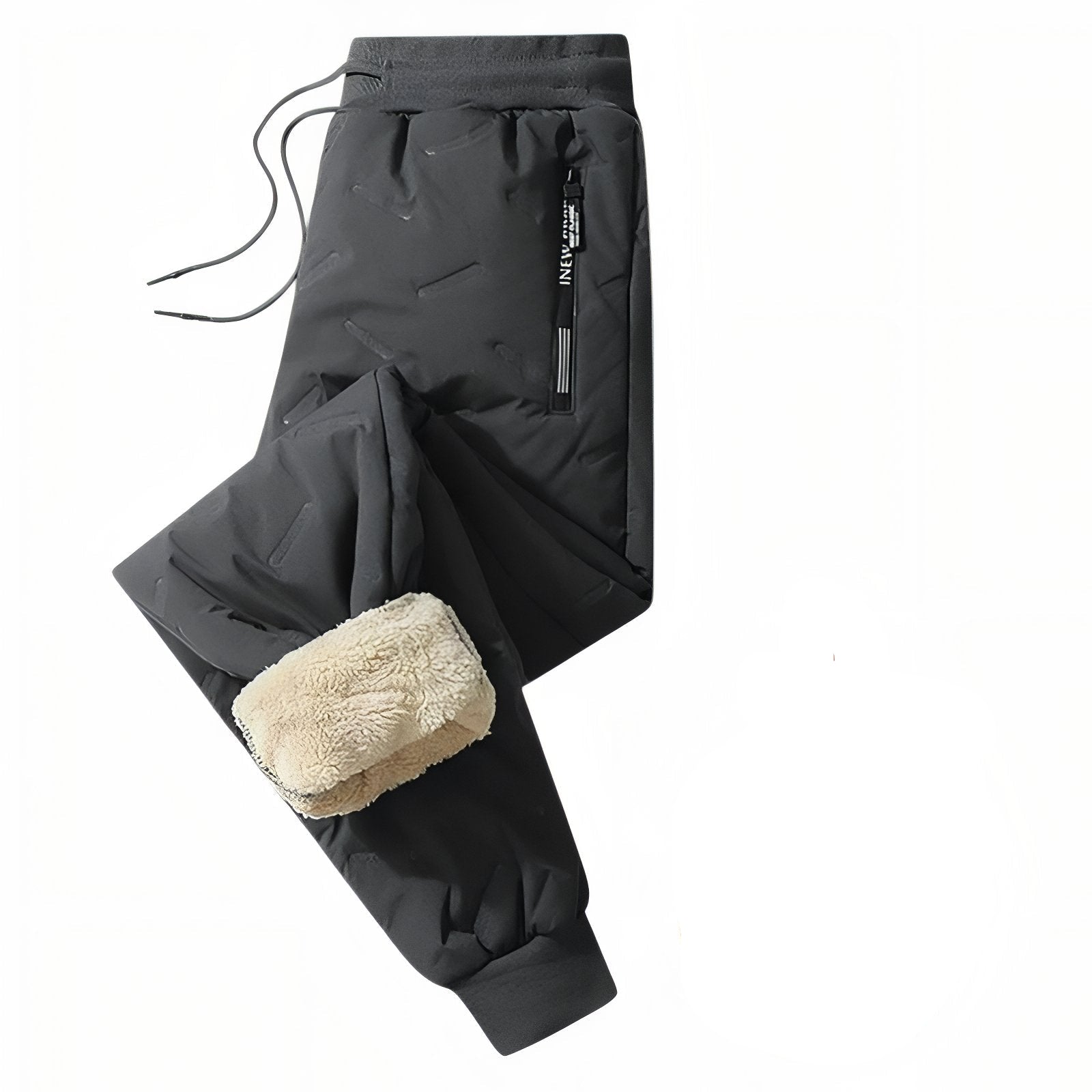 Pantalon Fourré Homme - Gris (Serré)