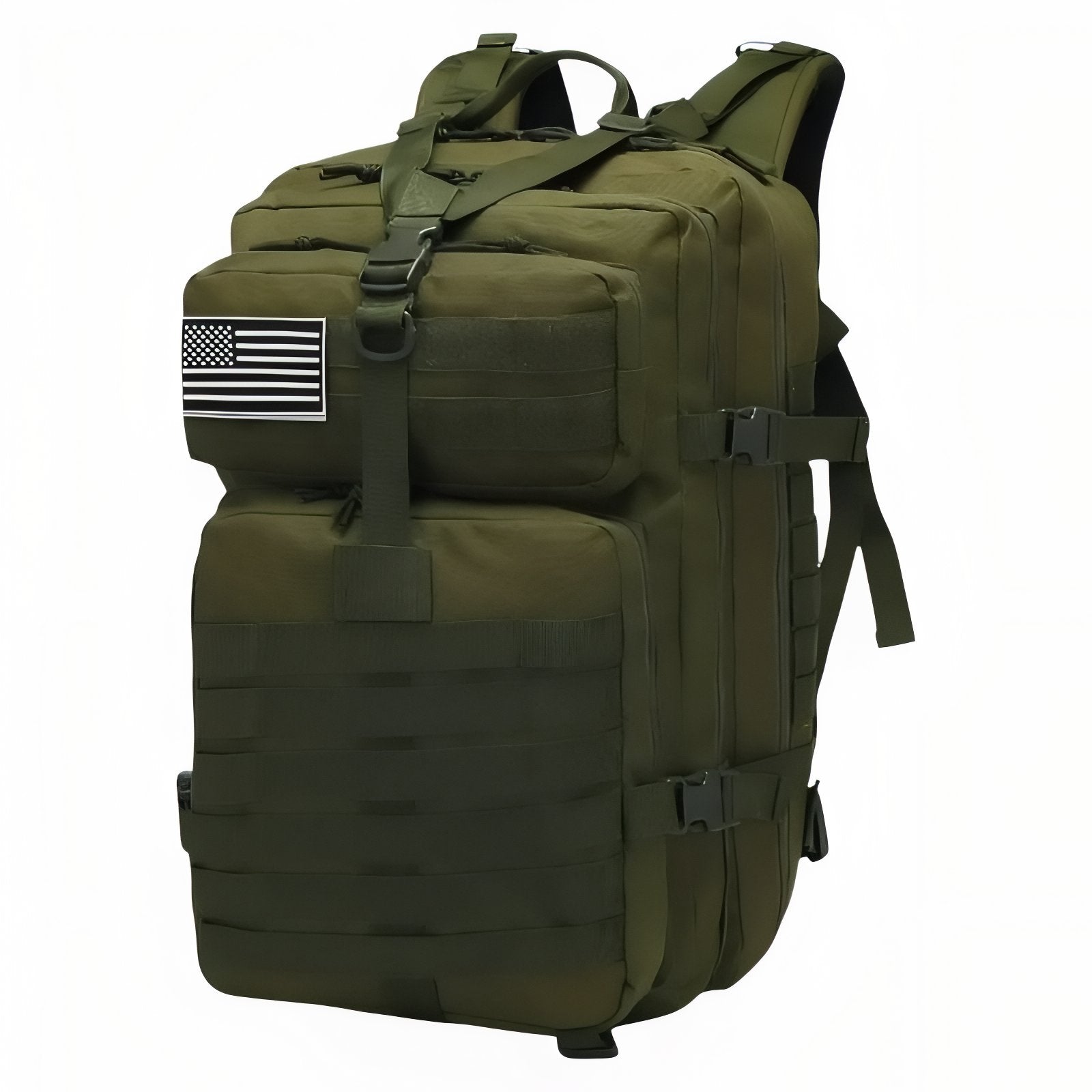 Sac à Dos Militaire Imperméable 30L/50L - Vert Olive (50L)