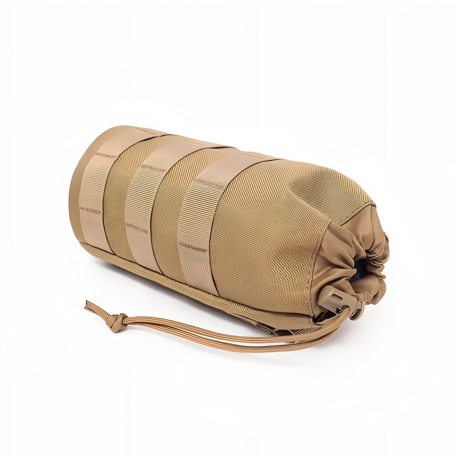 Porte Gourde Sac à Dos gros plan détail matière - Noir - Vert Olive - Beige - Beige Camouflage - Gris Camouflage