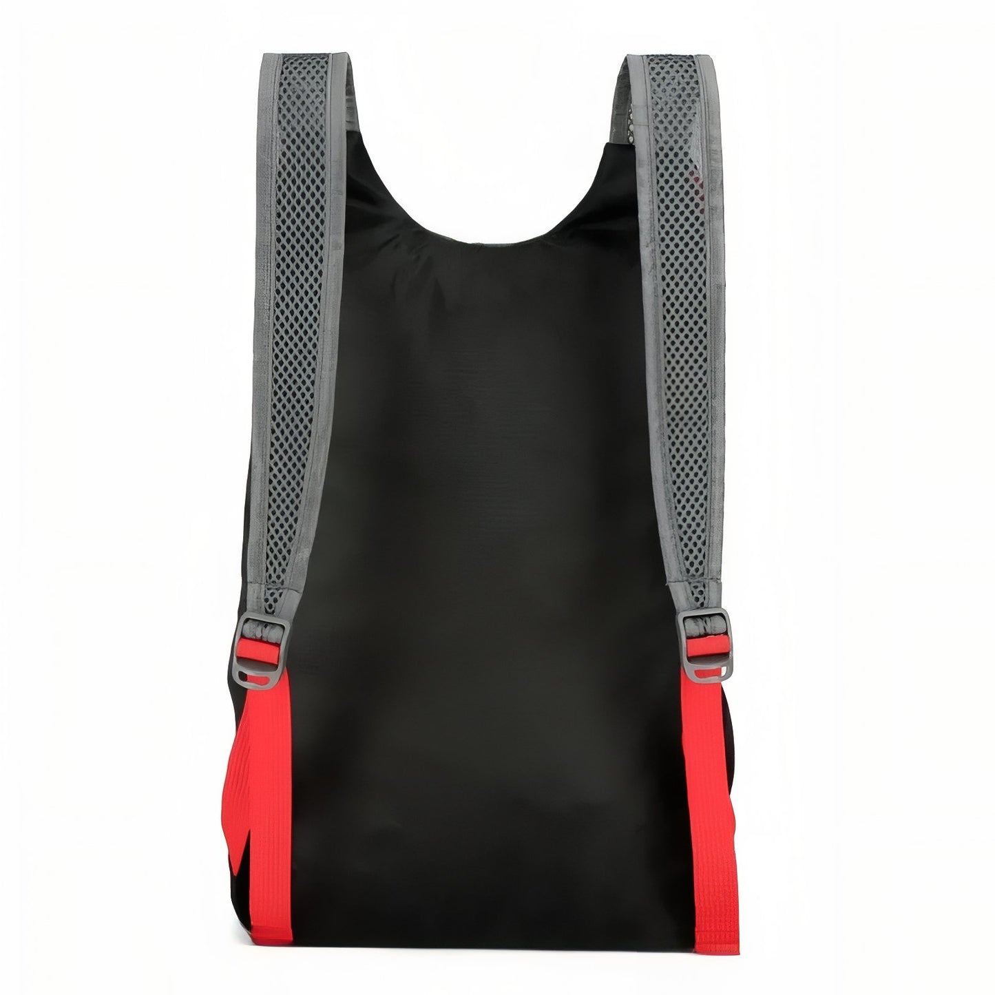Sac à Dos Pliable Randonnée 20L détail des bretelles - Noir et Rouge - Bleu Marine et Orange - Gris et Bleu