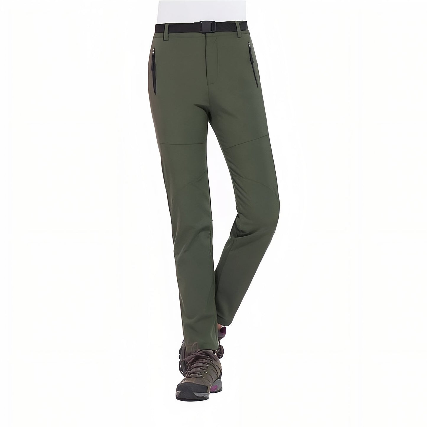 Pantalon Randonnée Femme Imperméable portée debout - Noir - Gris Anthracite - Vert Olive - Violet - Fuchsia