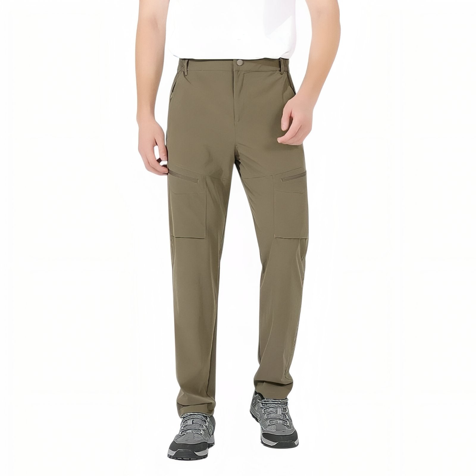 Pantalon Homme Randonnée Été - Olive