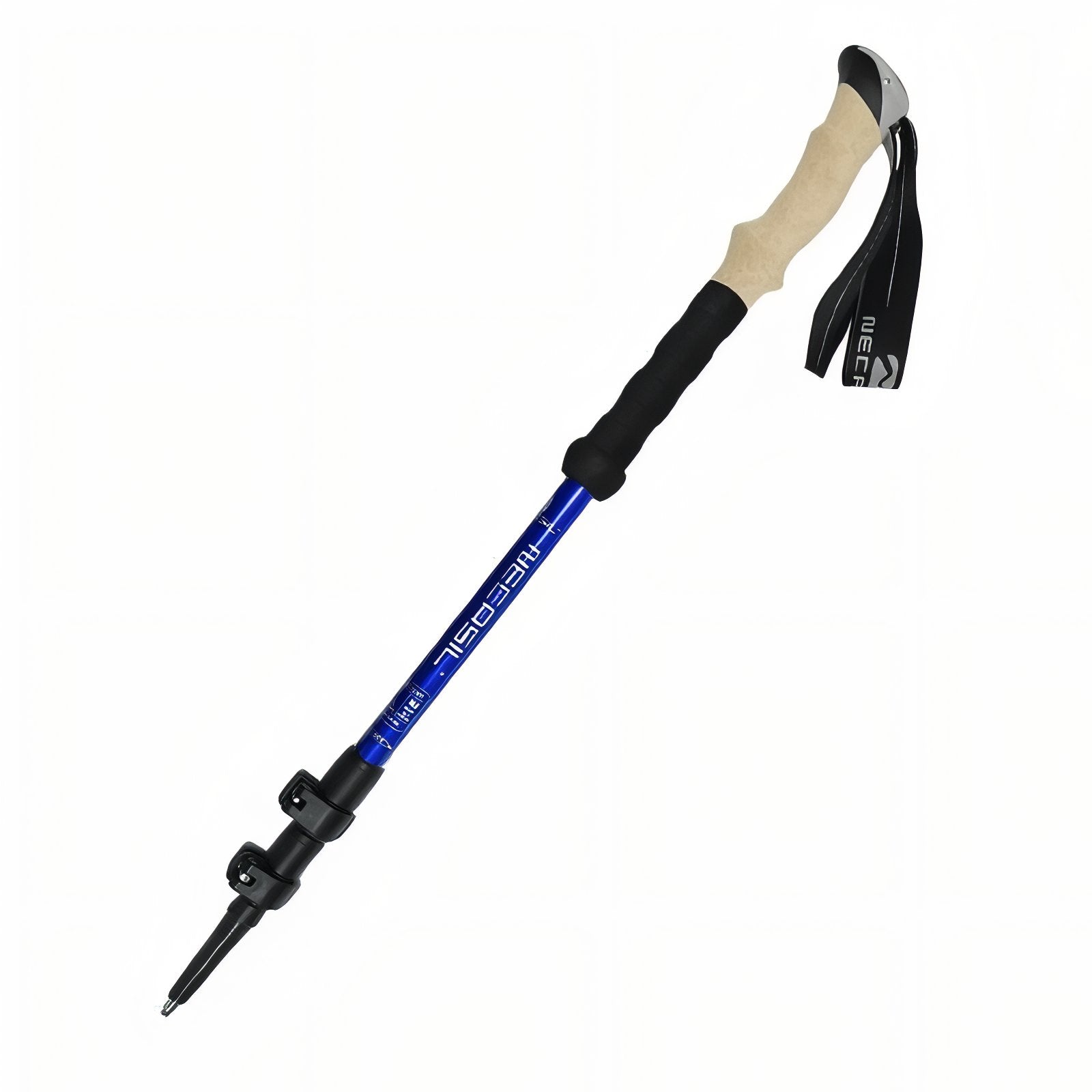 Bâton de Randonnée Ultra Léger 135CM - Bleu - 1 Bâton