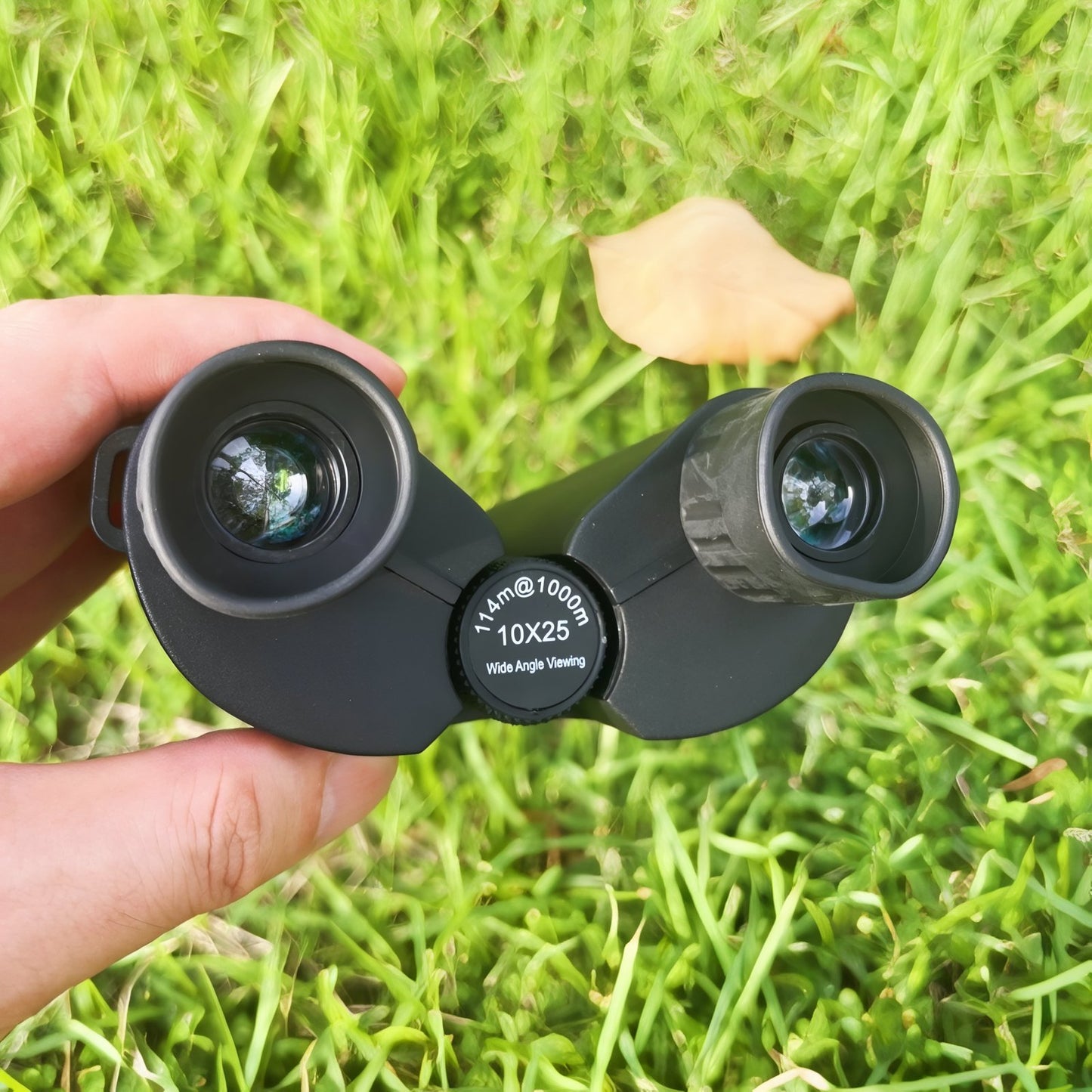 Petite Jumelle Puissante 10X25 gros plan lentilles - Noir