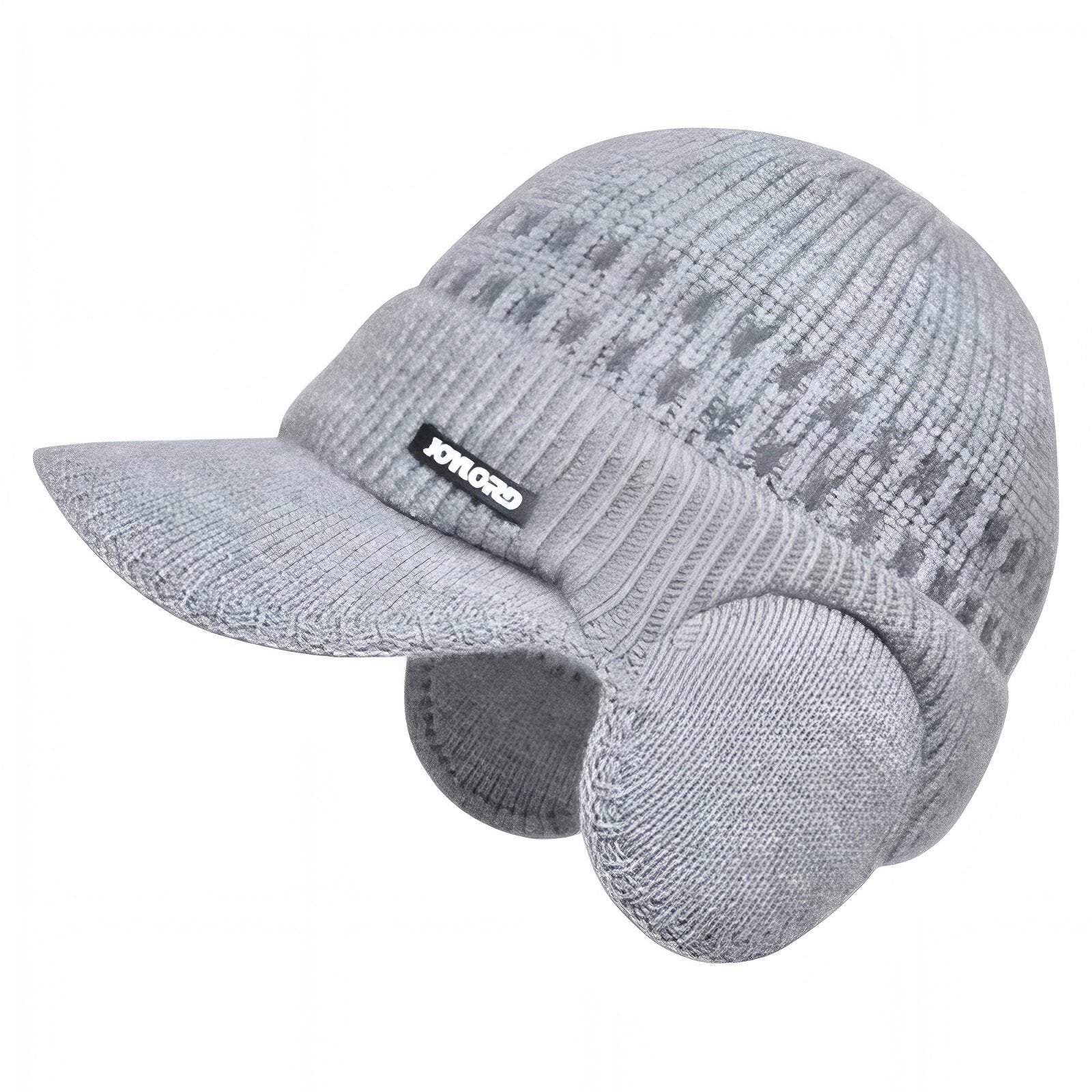 Bonnet Casquette Homme - Gris Clair - 56-62cm