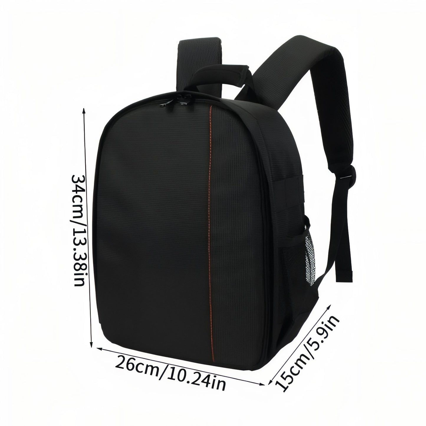 Sac à Dos Appareil Photo guide des dimensions - Rouge - Orange - Vert - Violet - Gris