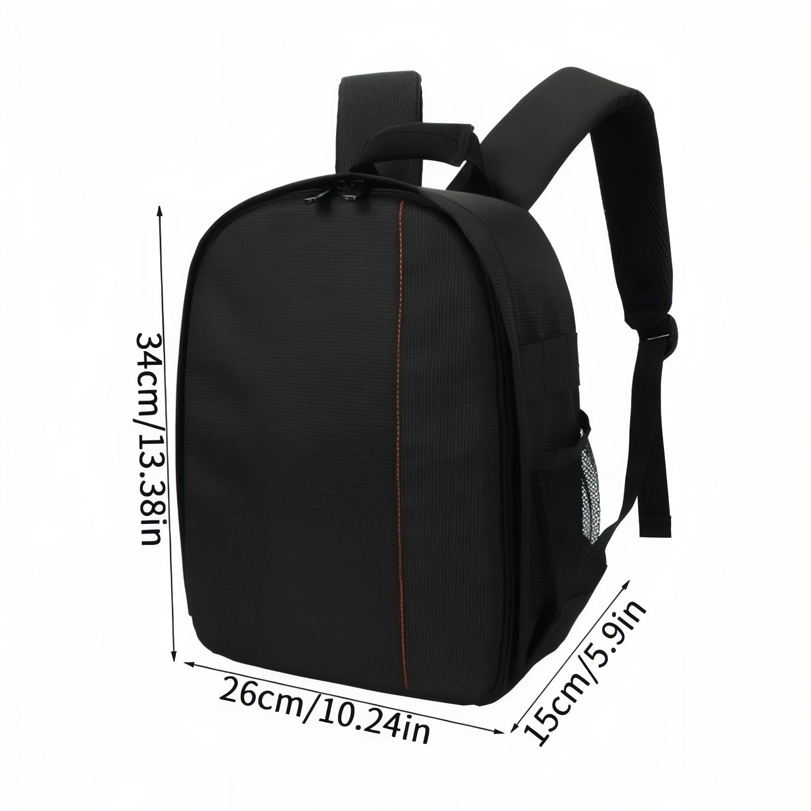 Sac à Dos Appareil Photo guide des dimensions - Rouge - Orange - Vert - Violet - Gris