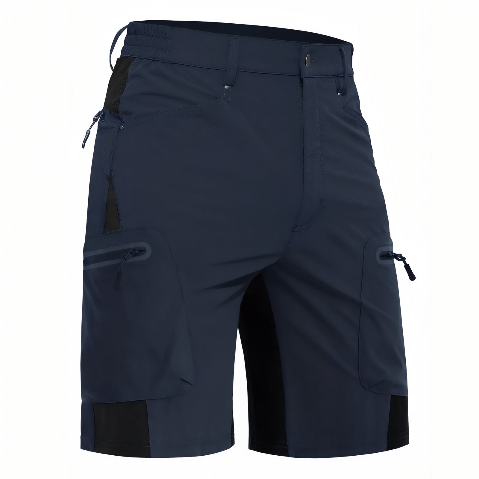 Short de Randonnée Homme Imperméable - Bleu Marine