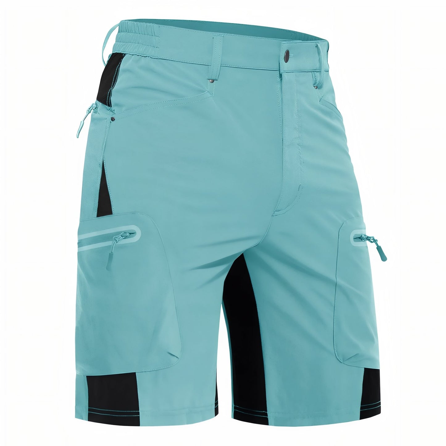 Short de Randonnée Homme Imperméable - Vert d'Eau