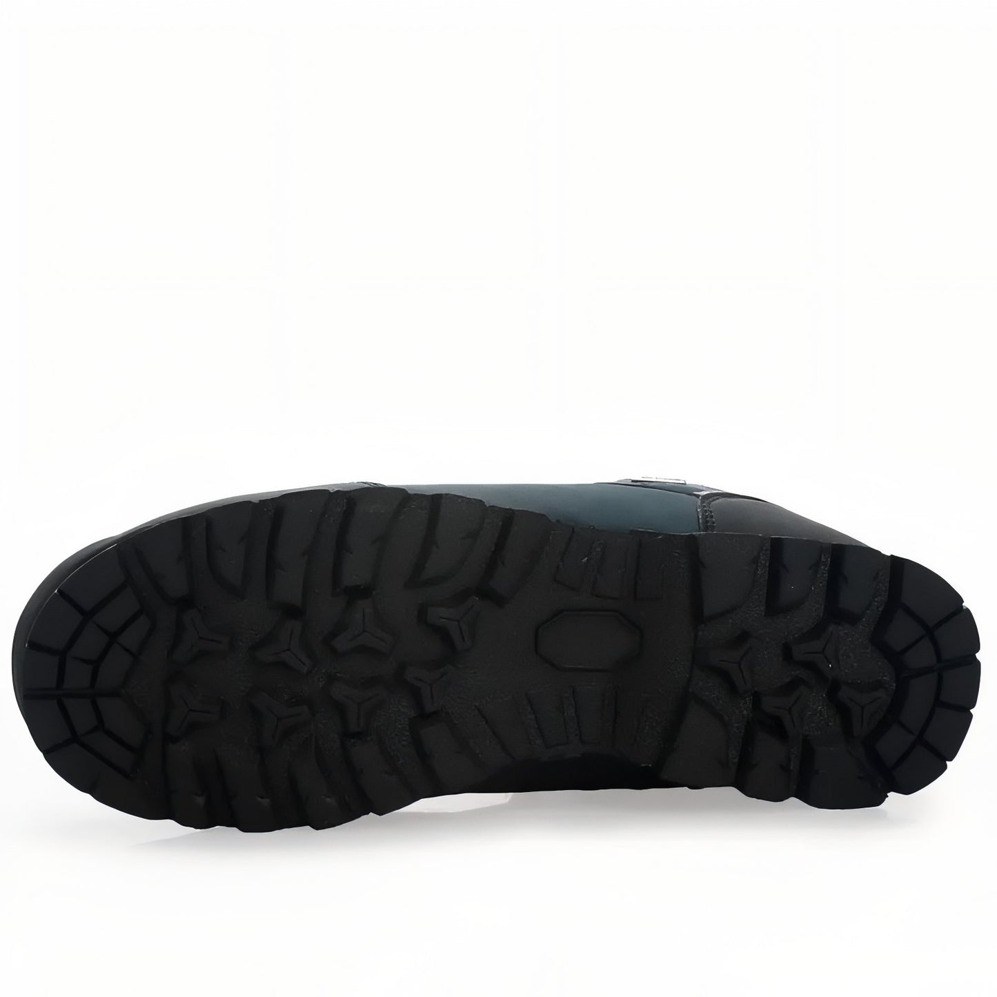 Chaussure Randonnée Montagne Homme gros plan semelle - Noir et Orange - Bleu Marine et Gris - Gris et Rouge