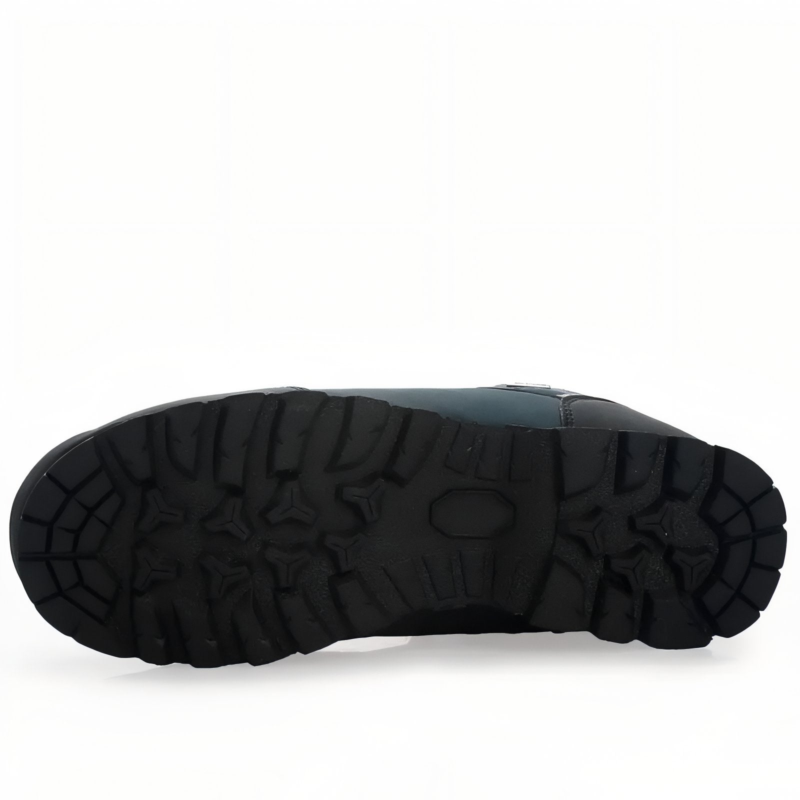Chaussure Randonnée Montagne Homme gros plan semelle - Noir et Orange - Bleu Marine et Gris - Gris et Rouge