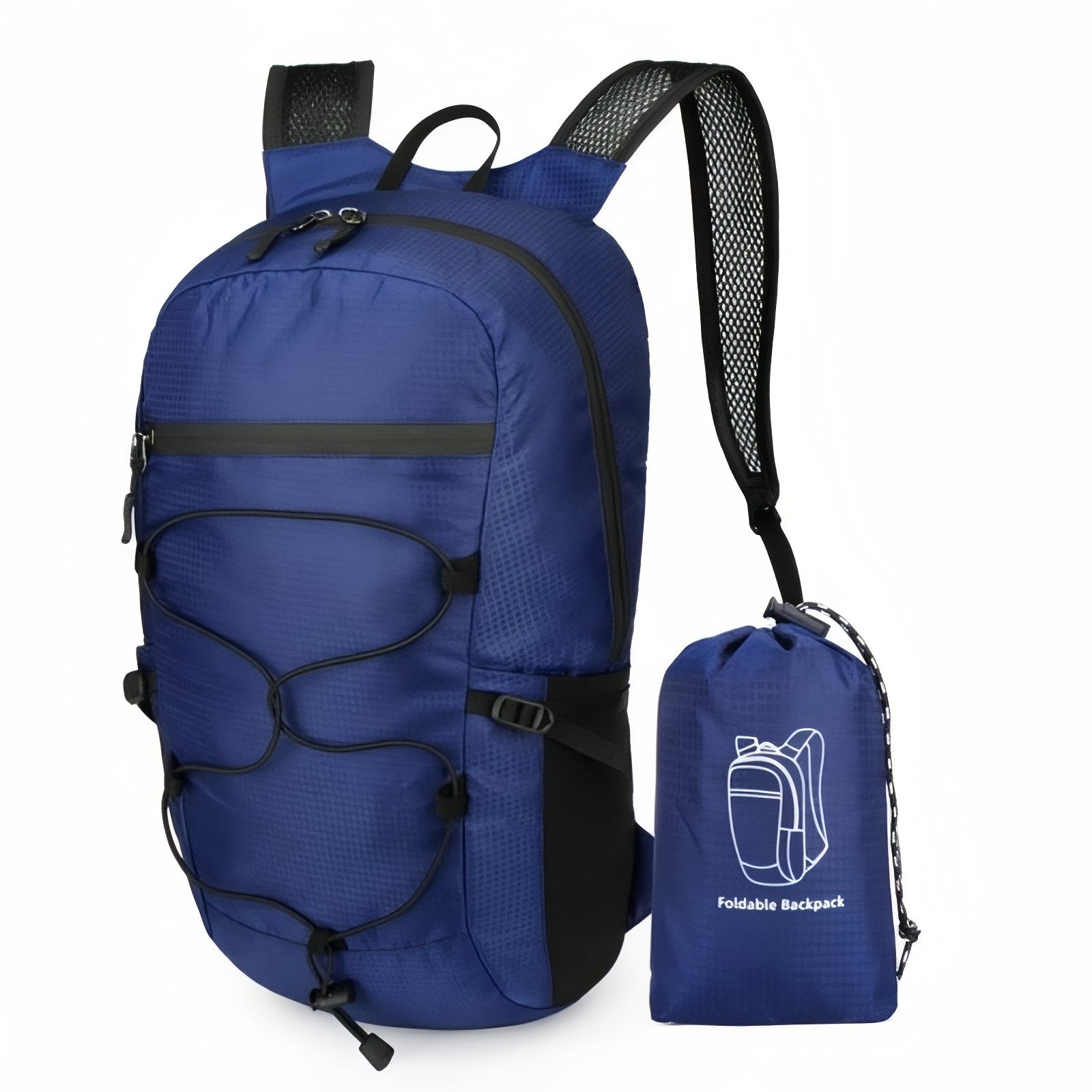 Sac à Dos Pliable et Imperméable - Bleu marine