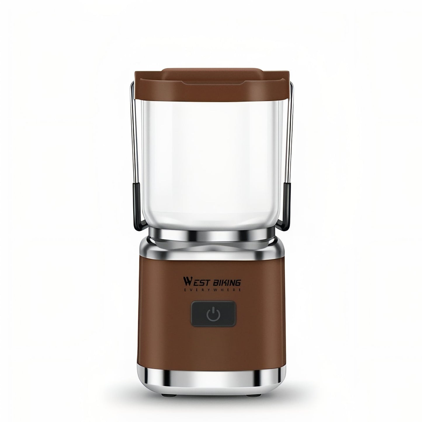 Lanterne Compacte Rechargeable - Marron Foncé
