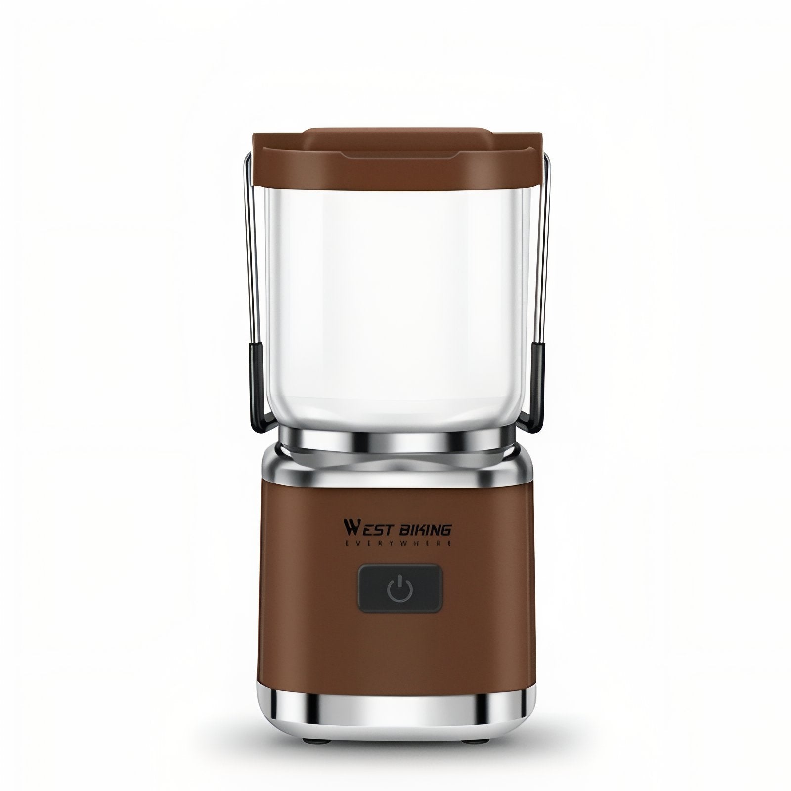 Lanterne Compacte Rechargeable - Marron Foncé