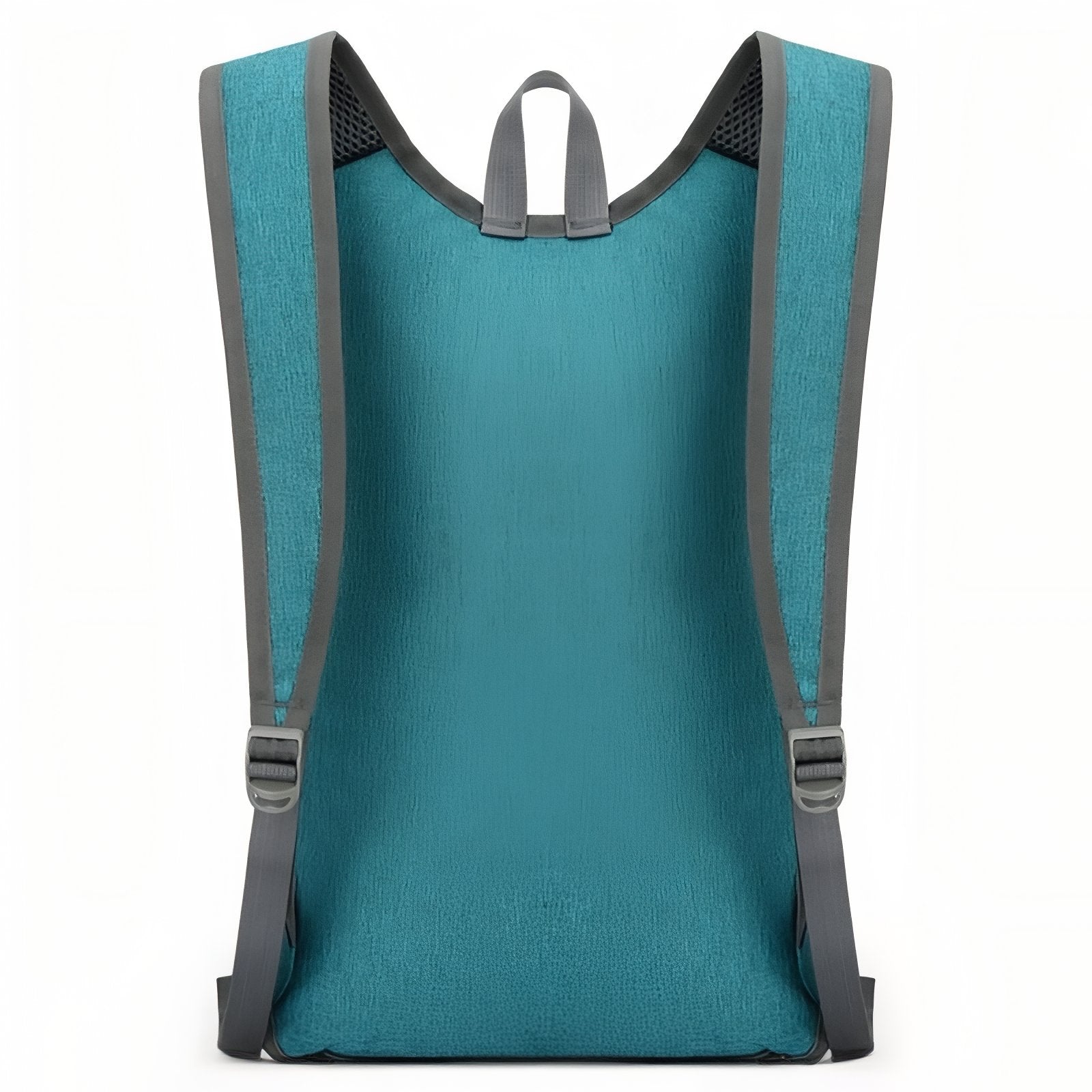 Sac à Dos Ultraléger Pliable gros plan dos sac - Bleu - Bleu foncé - Noir - Vert - Bleu roi - Gris - Rouge - Gris foncé