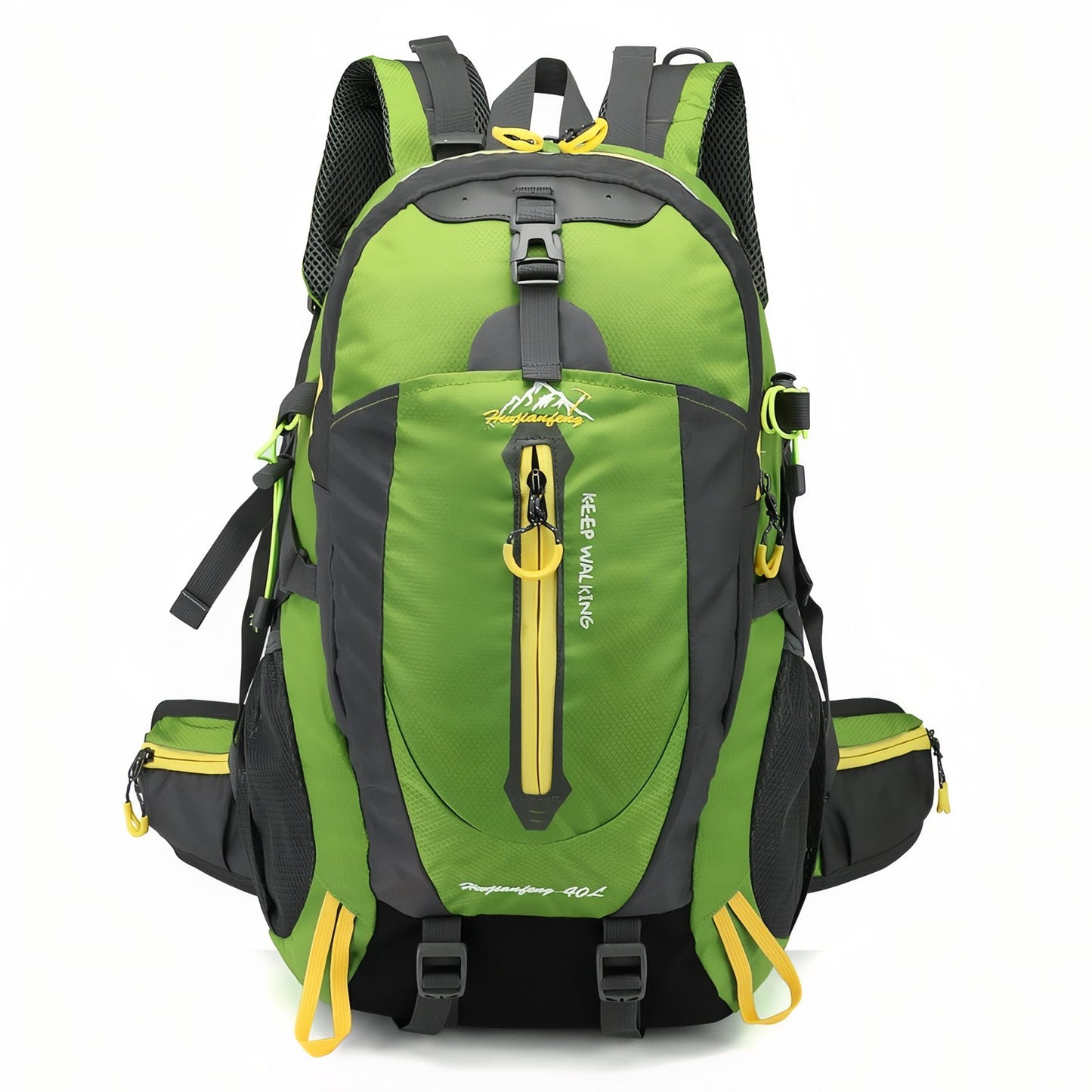 Sac à Dos Marche Randonnée 40L sac à dos entier - Vert Fluo