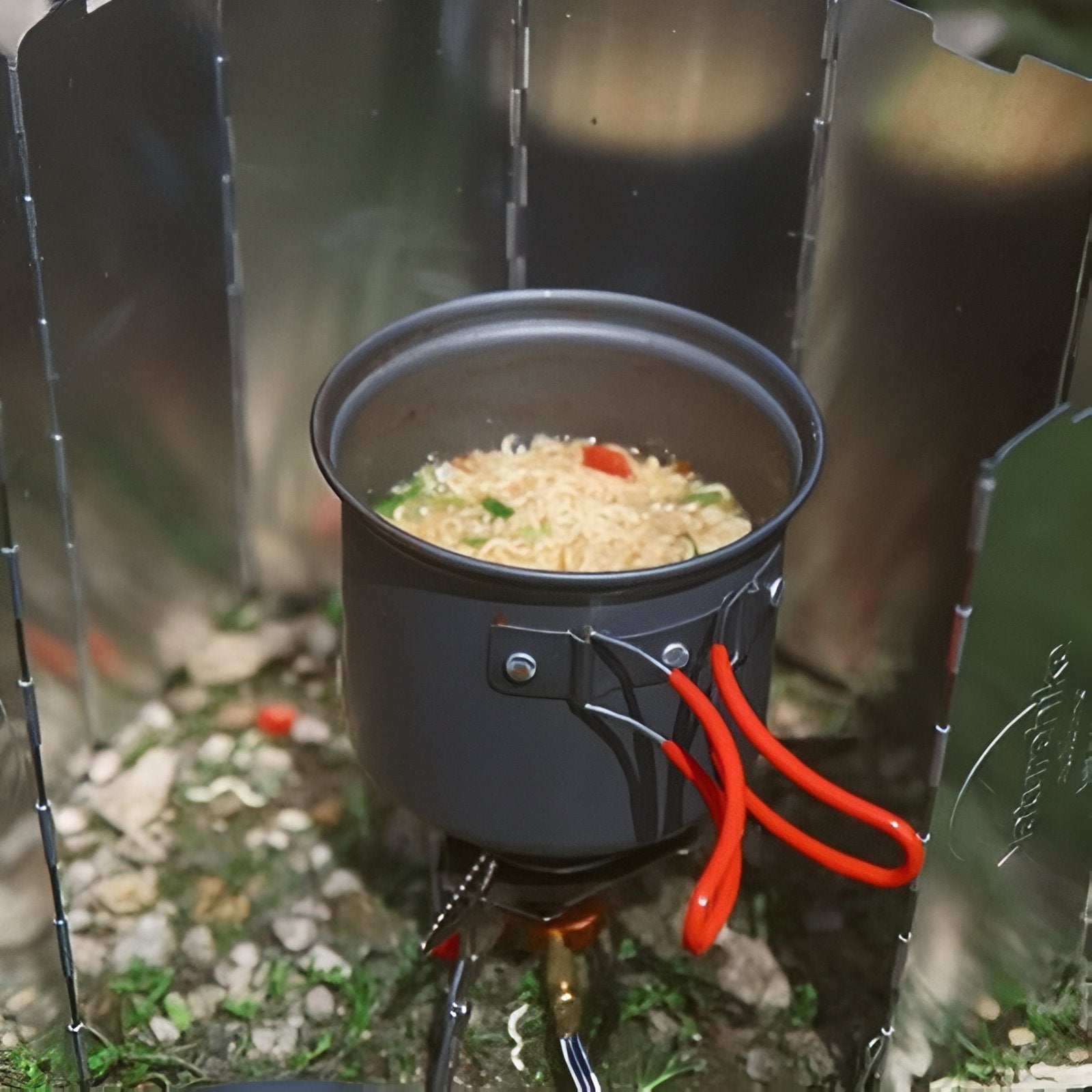 Kit Popote Randonnée cuisine en extérieur - 4 en 1